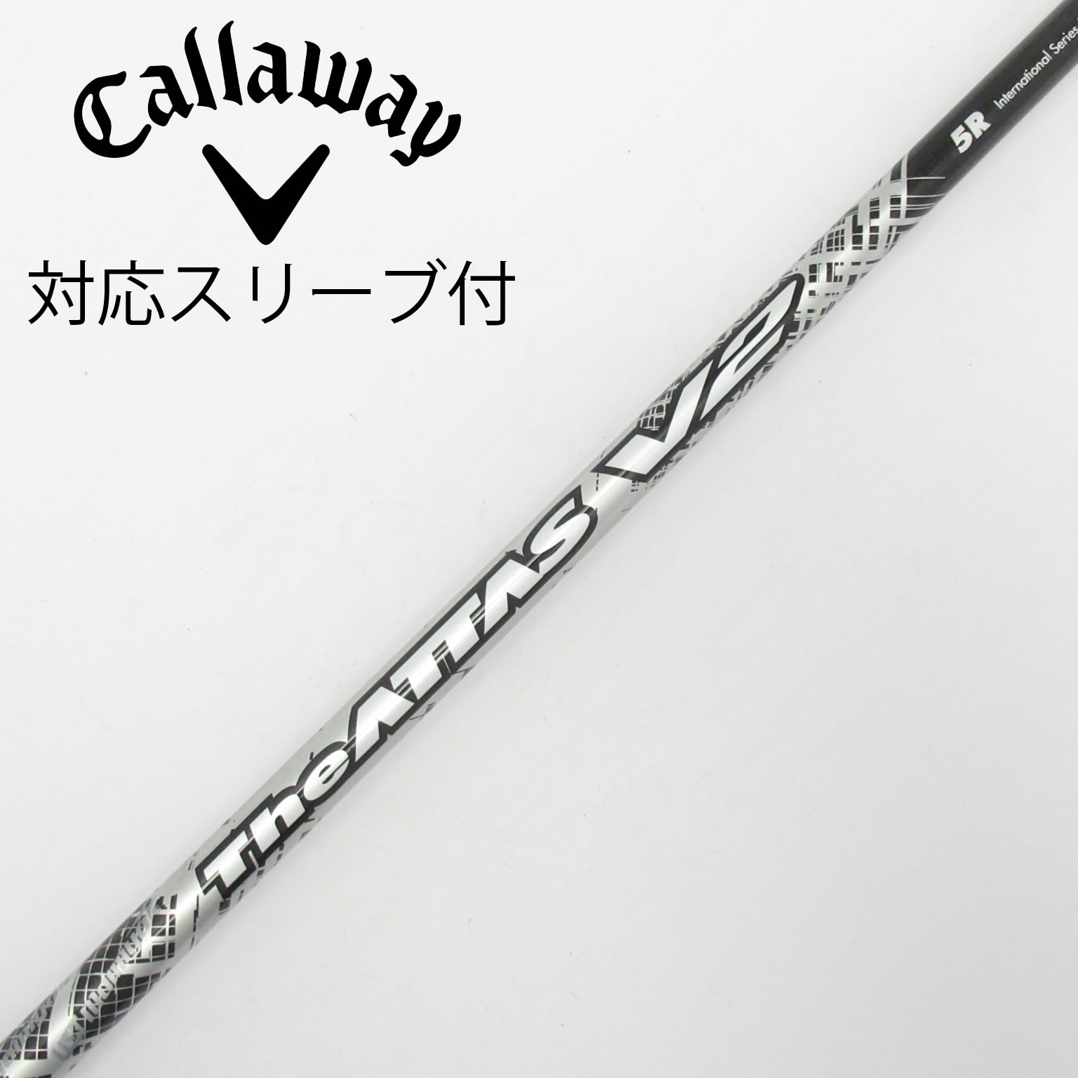 シャフト The ATTAS V2 6S ムジークスリーブ 中古】THE ATTAS V2 ドライバー用_スリーブ付 THE ATTAS V2 5 R C