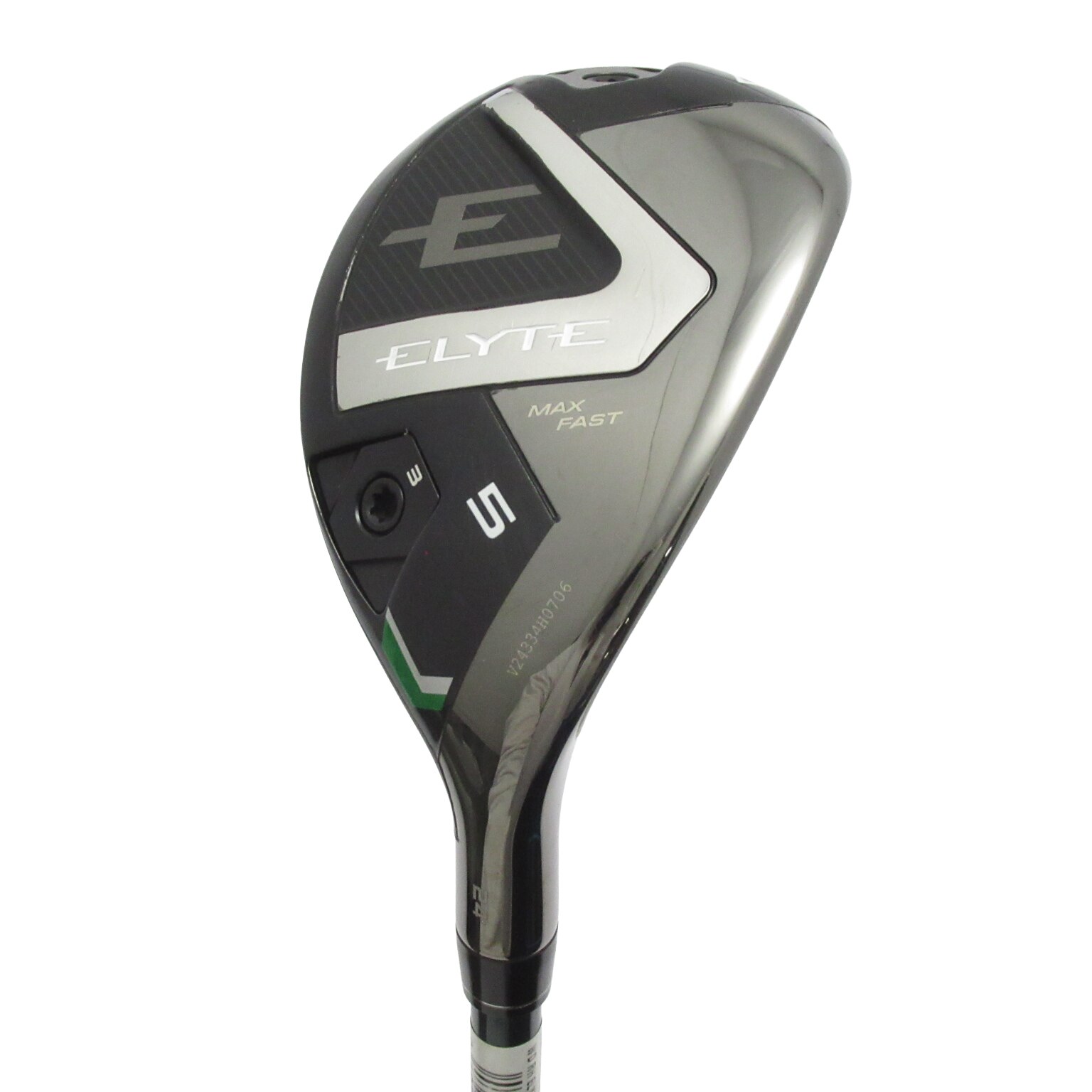 美品キャロウェイエリート MAX FAST 24° LIN.QグリーンR 中古】エリート MAX FAST ユーティリティ LIN-Q GREEN 40 for Callaway