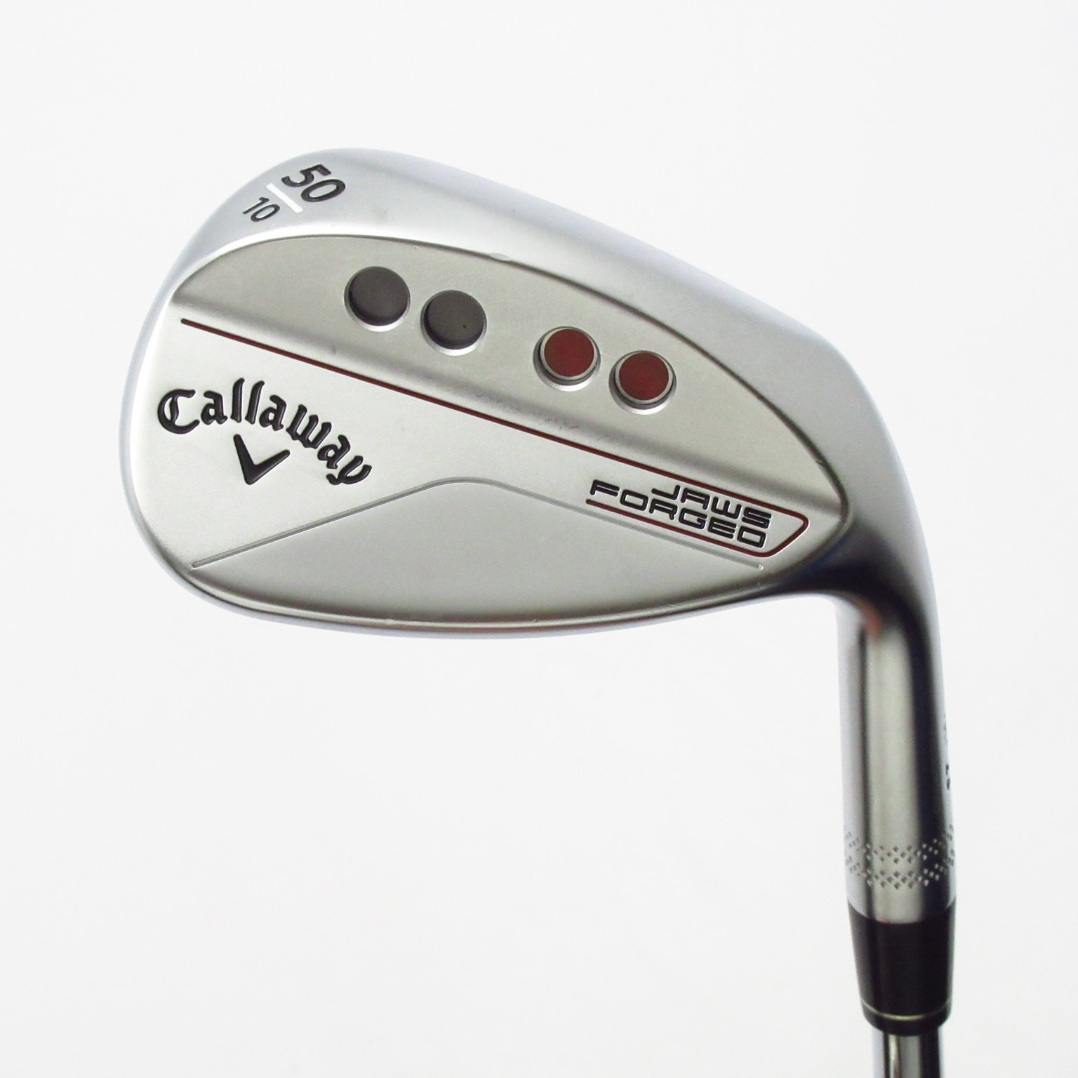 中古】JAWS FORGED クロムメッキ仕上げ ウェッジ N.S.PRO MODUS3 TOUR