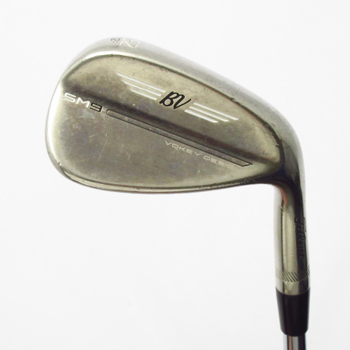 中古】ボーケイ SM9 BRASHED STEEL ウェッジ Dynamic Gold 52-12 WEDGE