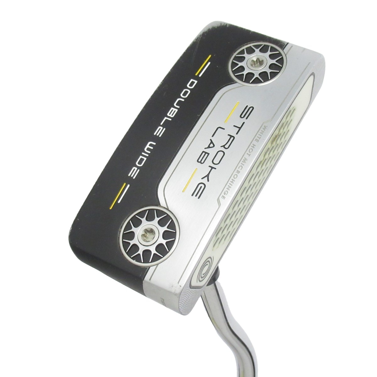 中古】ストロークラボ BLACK DOUBLE WIDE パター カーボンスチール複合