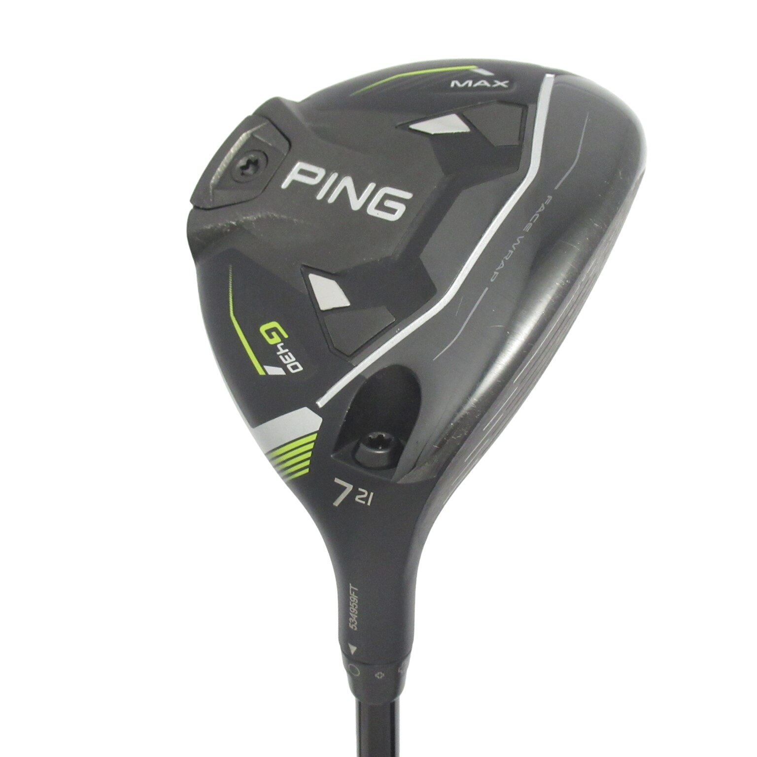 PING G430 MAX フェアウェイウッド21度 7W ALTA J CB 中古】G430 MAX フェアウェイウッド ALTA J CB BLACK 21 S C