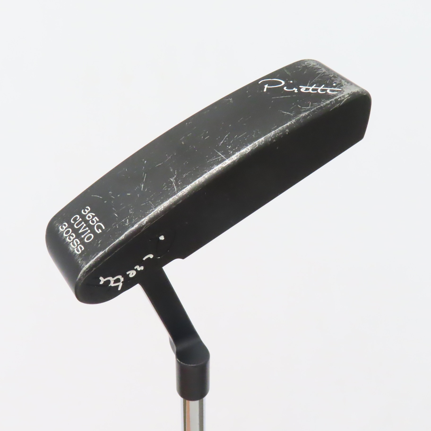 中古】Cuvio MIDNIGHT BLACK パター スチールシャフト 計測項目外 計測
