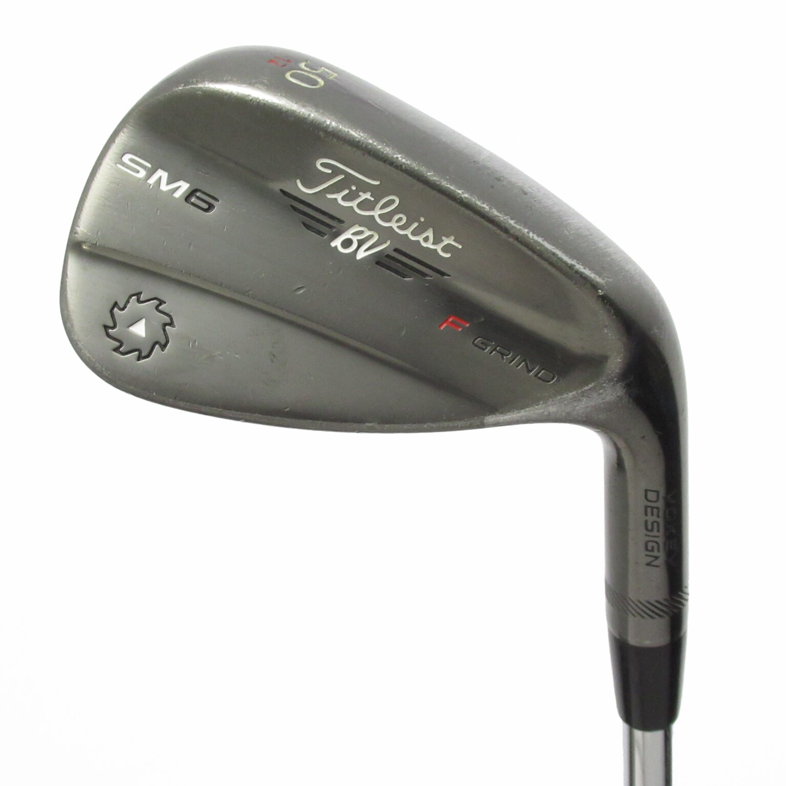 中古】Vokey SM6 ｽﾃｨｰﾙｸﾞﾚｲ F GRIND ウェッジ (タイトリスト) ボーケイ