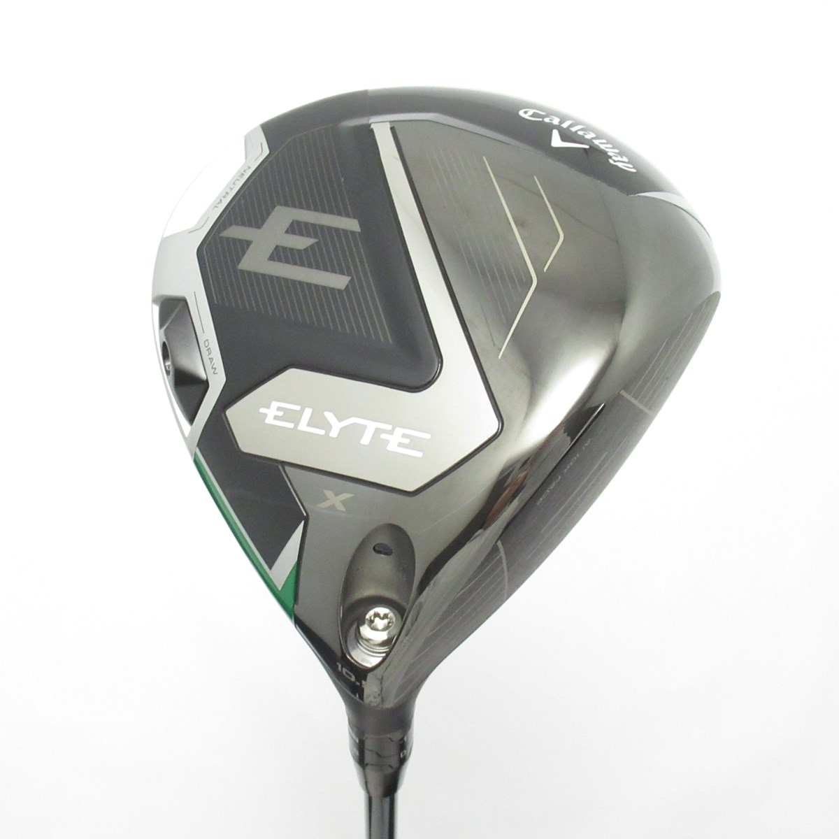 中古良品 キャロウェイ エリート X ドライバー 10.5度　ヘッドのみ 中古】エリート X ドライバー VENTUS GREEN 5 for Callaway 10.5 SR BC