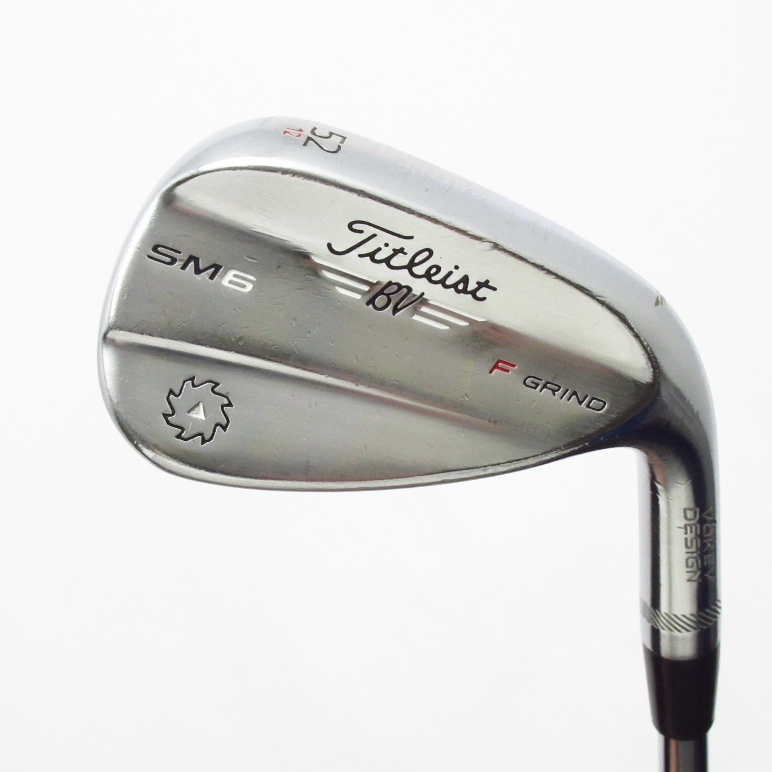中古】ボーケイ SM6 ツアークローム F GRIND ウェッジ Dynamic Gold 52