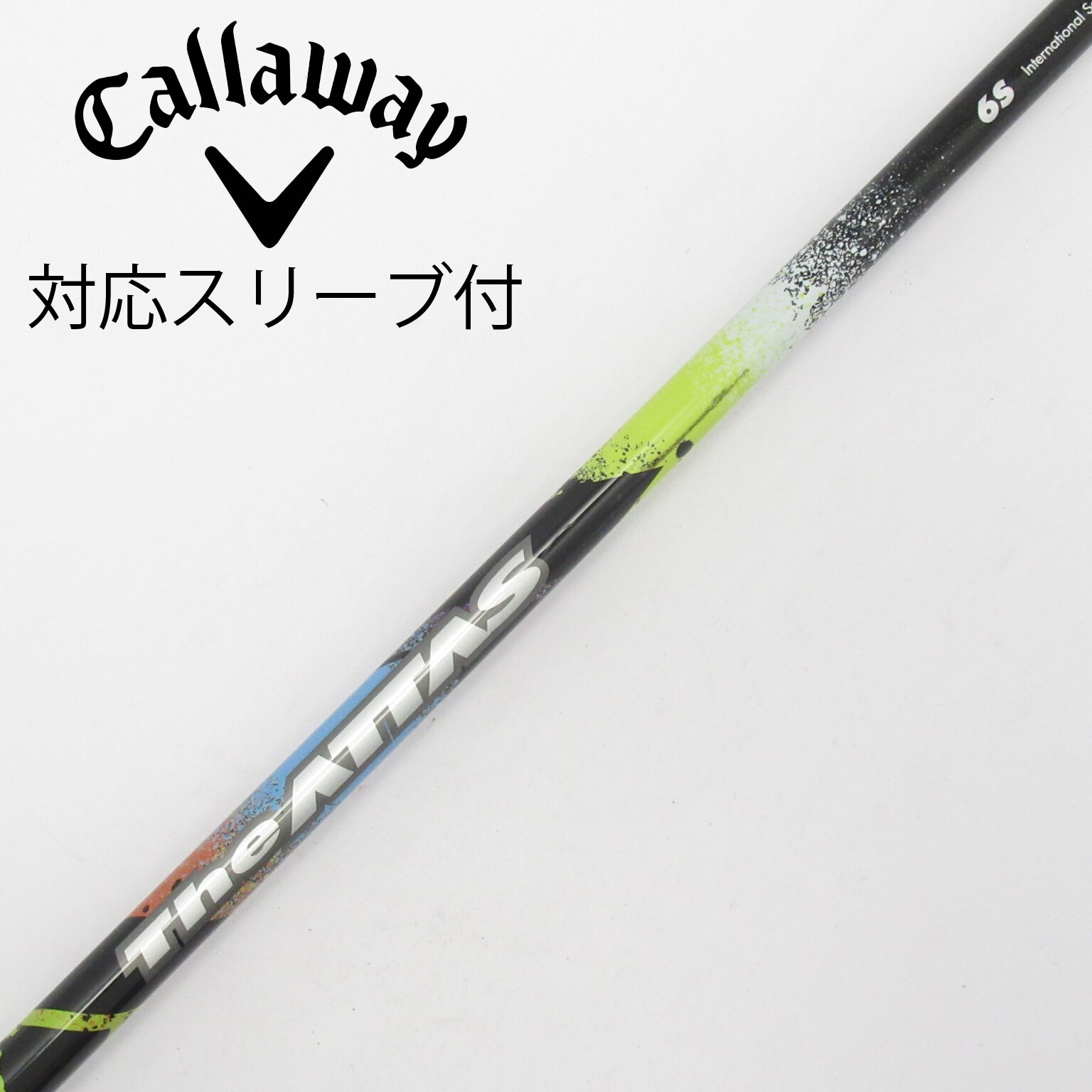 The ATTASドライバーシャフト 6s キャロウェイスリーブ付 中古】THE ATTAS ドライバー用_スリーブ付 THE ATTAS 6 S C(シャフト