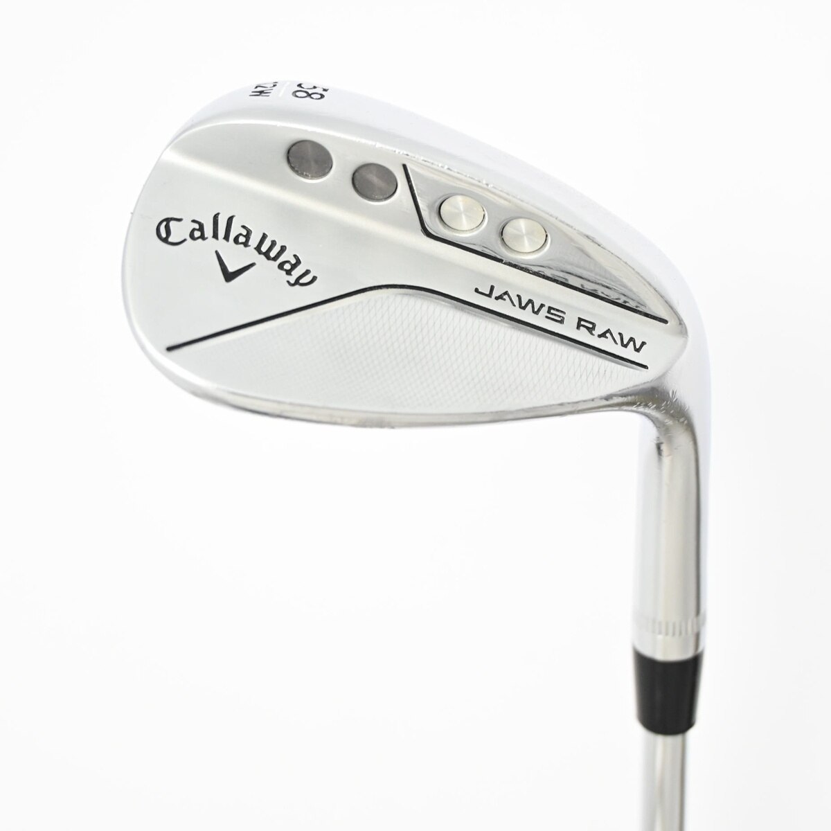 Callaway Jaws Raw 58度 ウェッジ中古品(美品) 中古】JAWS RAW ワイドグラインド クロムメッキ仕上げ ウェッジ N.S.