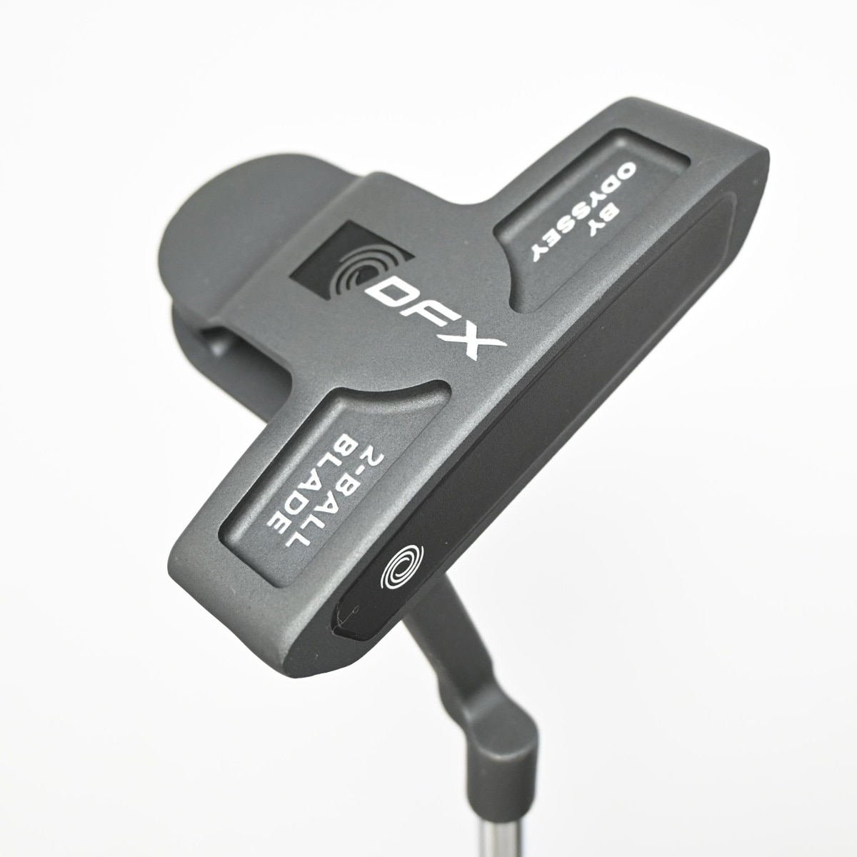 中古】DFX BY ODYSSEY 2-BALL BLADE CH パター スチールシャフト 計測
