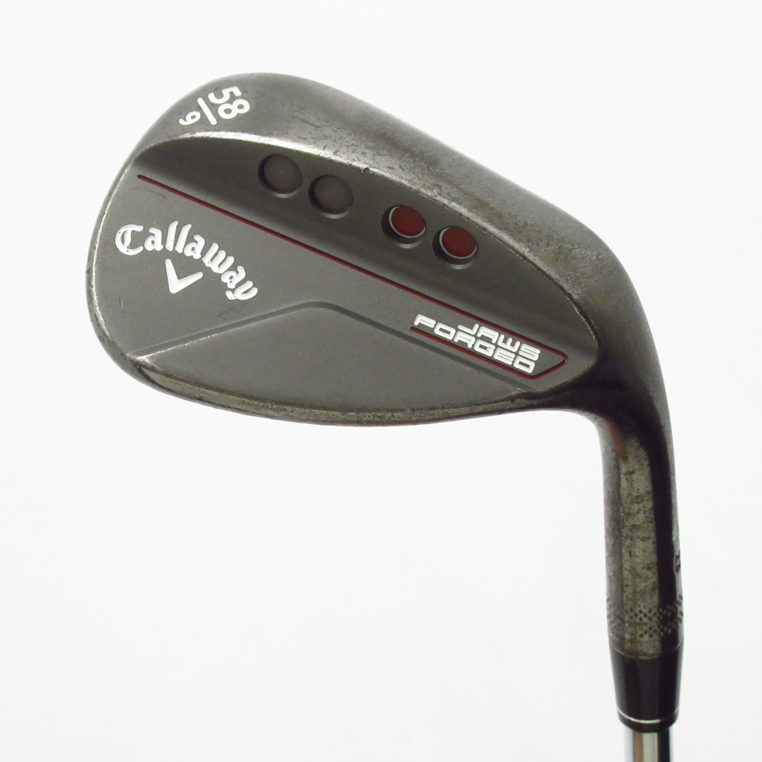 中古】JAWS FORGED チャコールブラック仕上げ ウェッジ Dynamic Gold