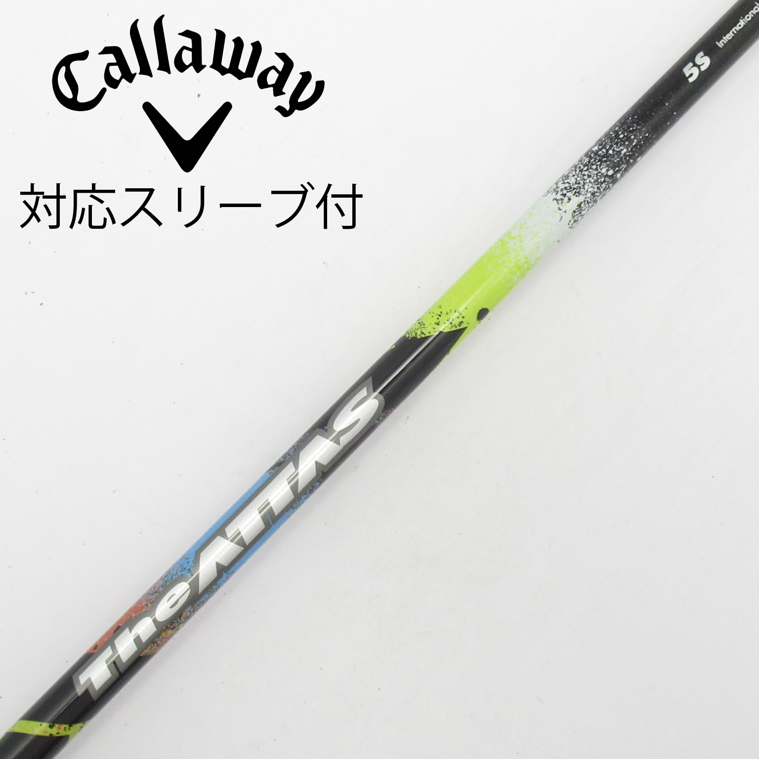 中古】THE ATTAS ドライバー用_スリーブ付 THE ATTAS 5 S CD(シャフト