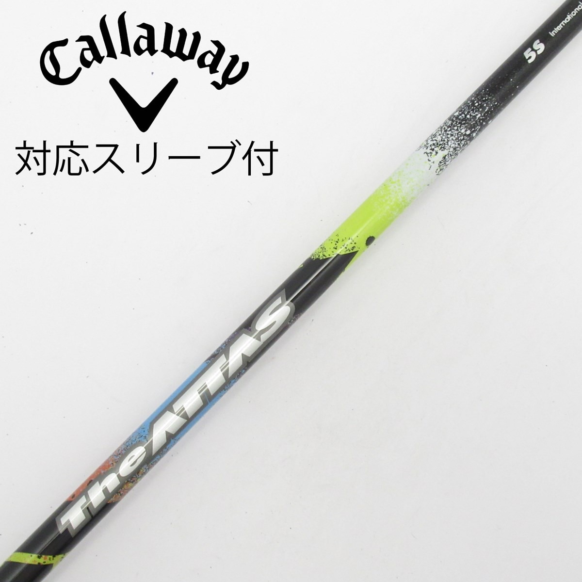 中古】THE ATTAS ドライバー用_スリーブ付 THE ATTAS 5 S CD(シャフト