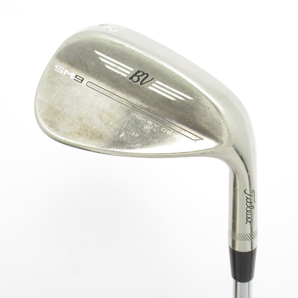 中古】ボーケイ SM9 BRASHED STEEL ウェッジ Dynamic Gold 52-12 WEDGE