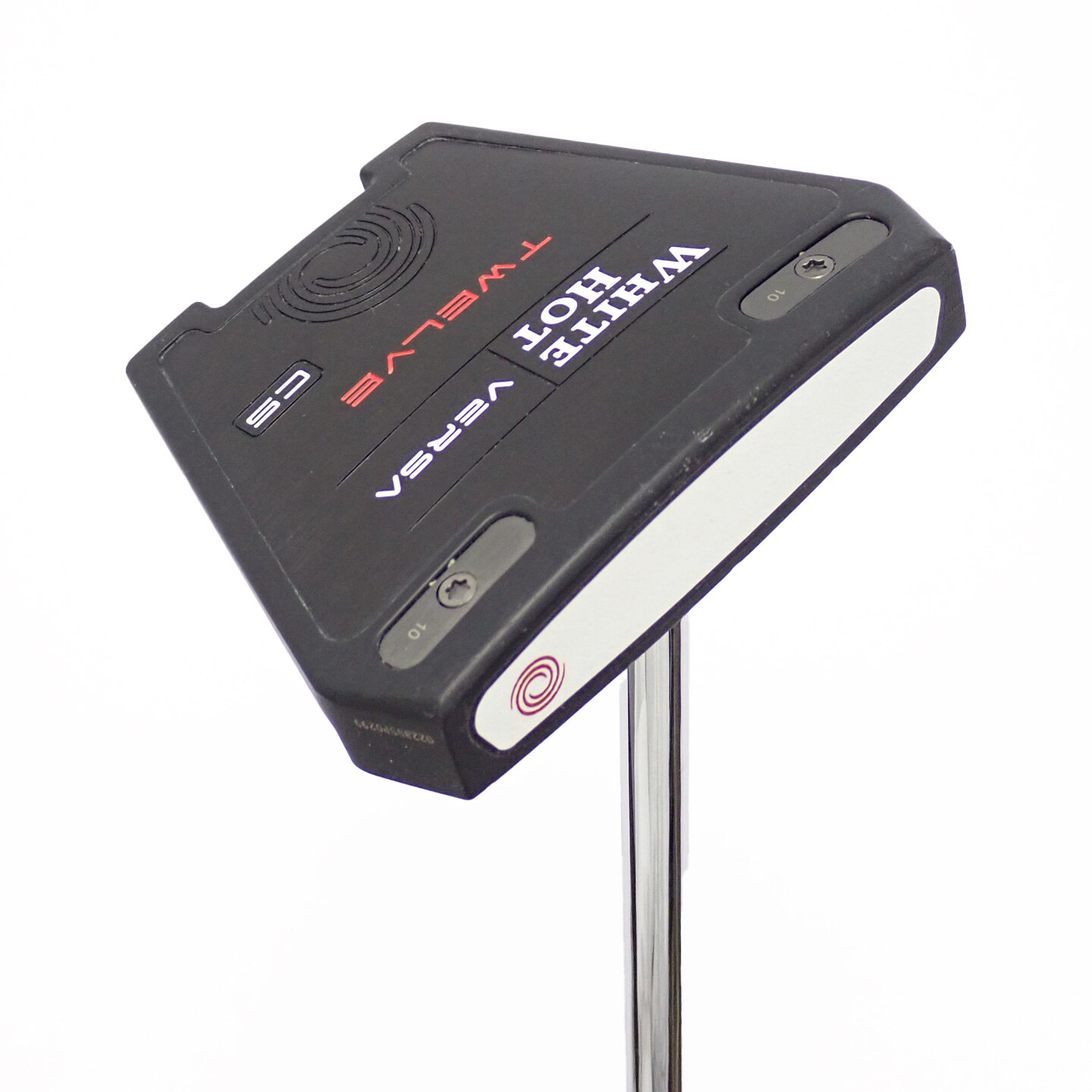 美品！オデッセイ WHITE HOT VERSA TWELVE CS パター 中古】ホワイト・ホット VERSA TWELVE CS パター スチールシャフト