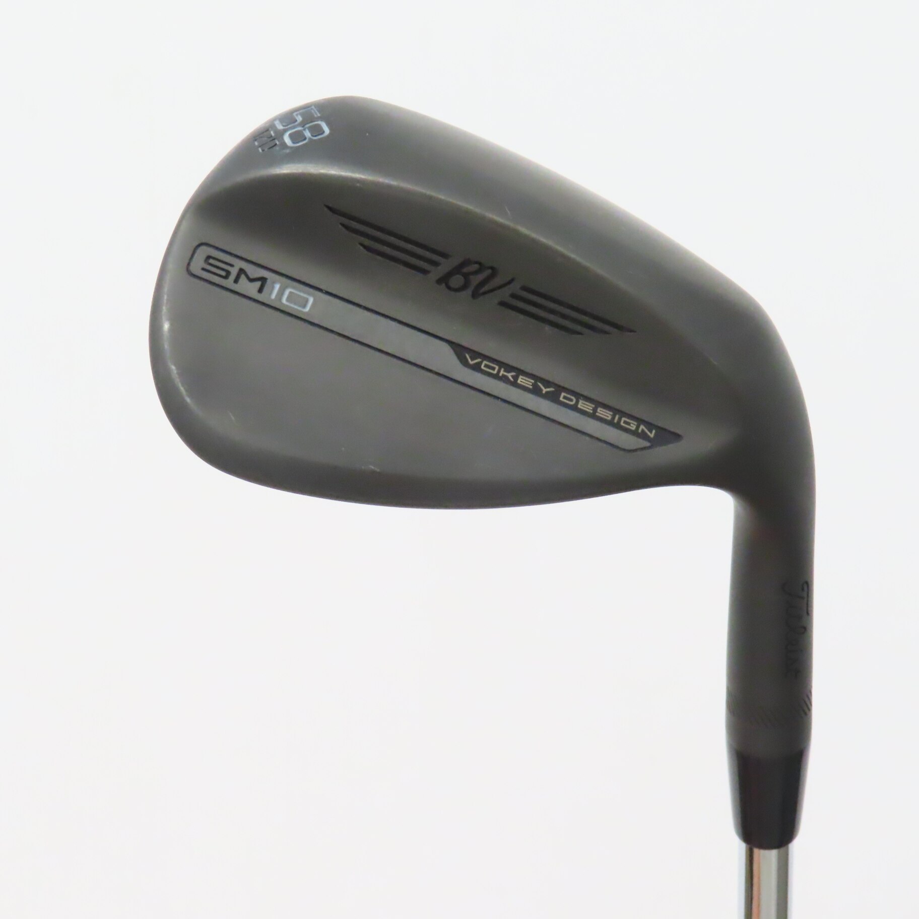 中古】ボーケイ SM10 ジェットブラック ウェッジ BV105 58-12 設定無 C