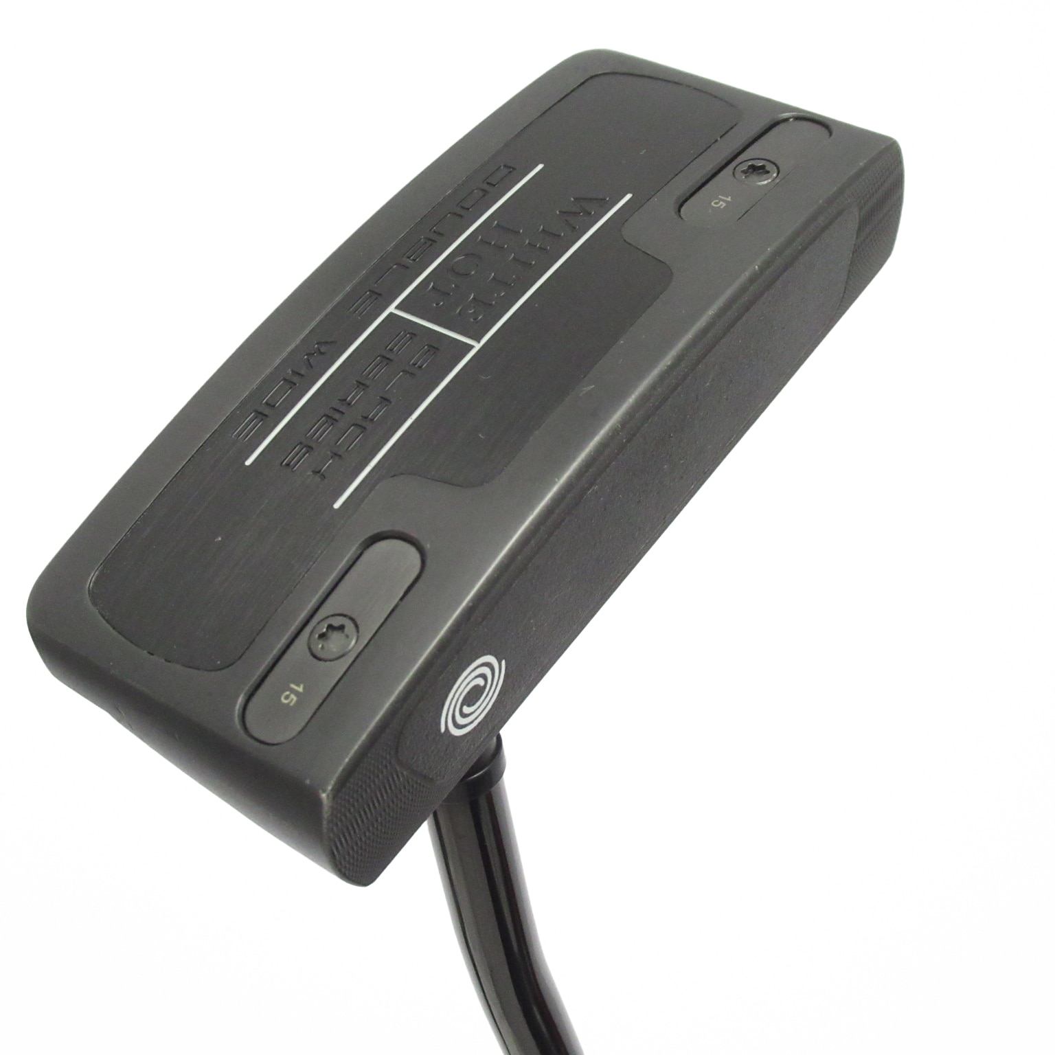 中古】WHITE HOT BLACK DOUBLEWIDEDB パター (オデッセイ) ホワイト