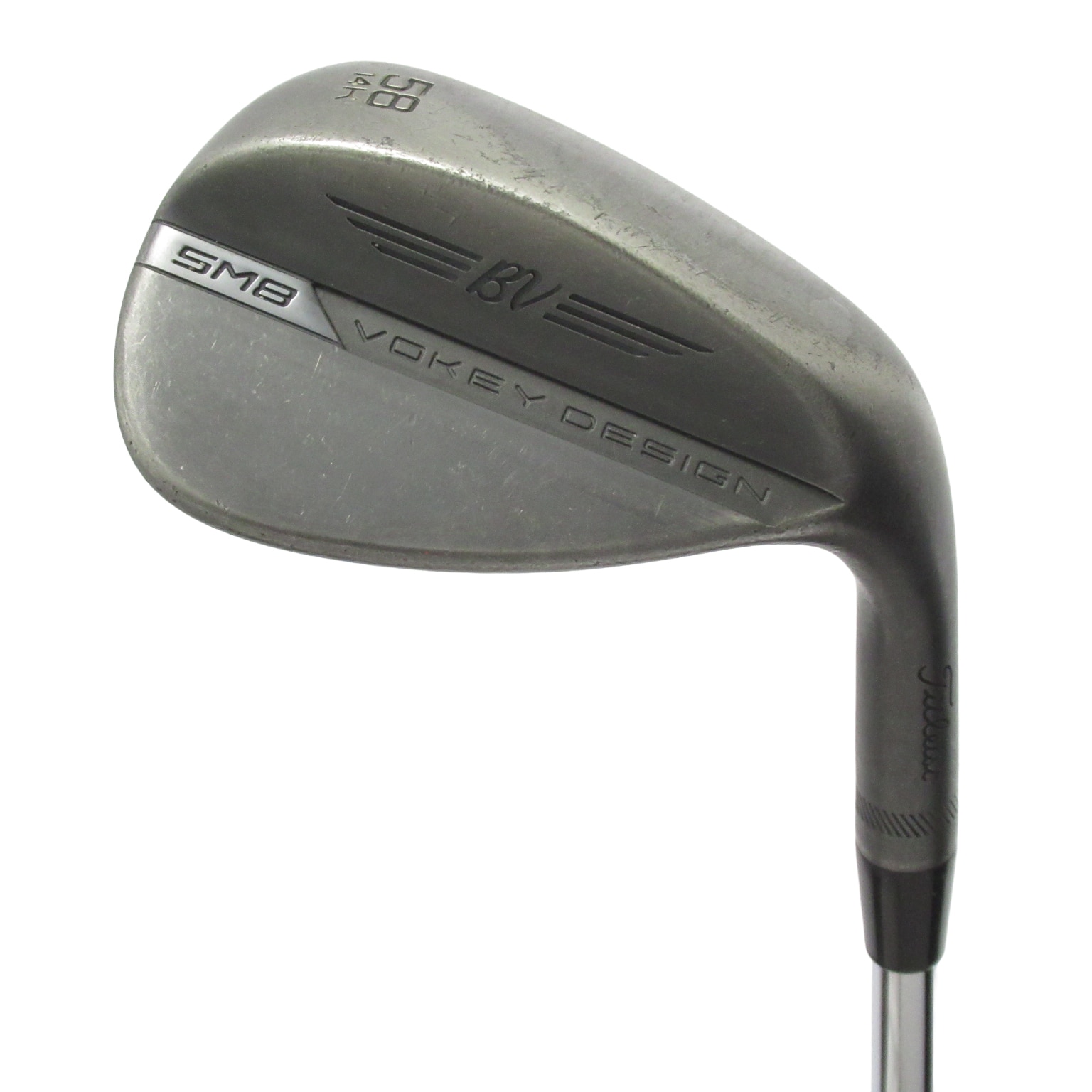 中古】ボーケイ SM8 ジェットブラック ウェッジ スチールシャフト 58
