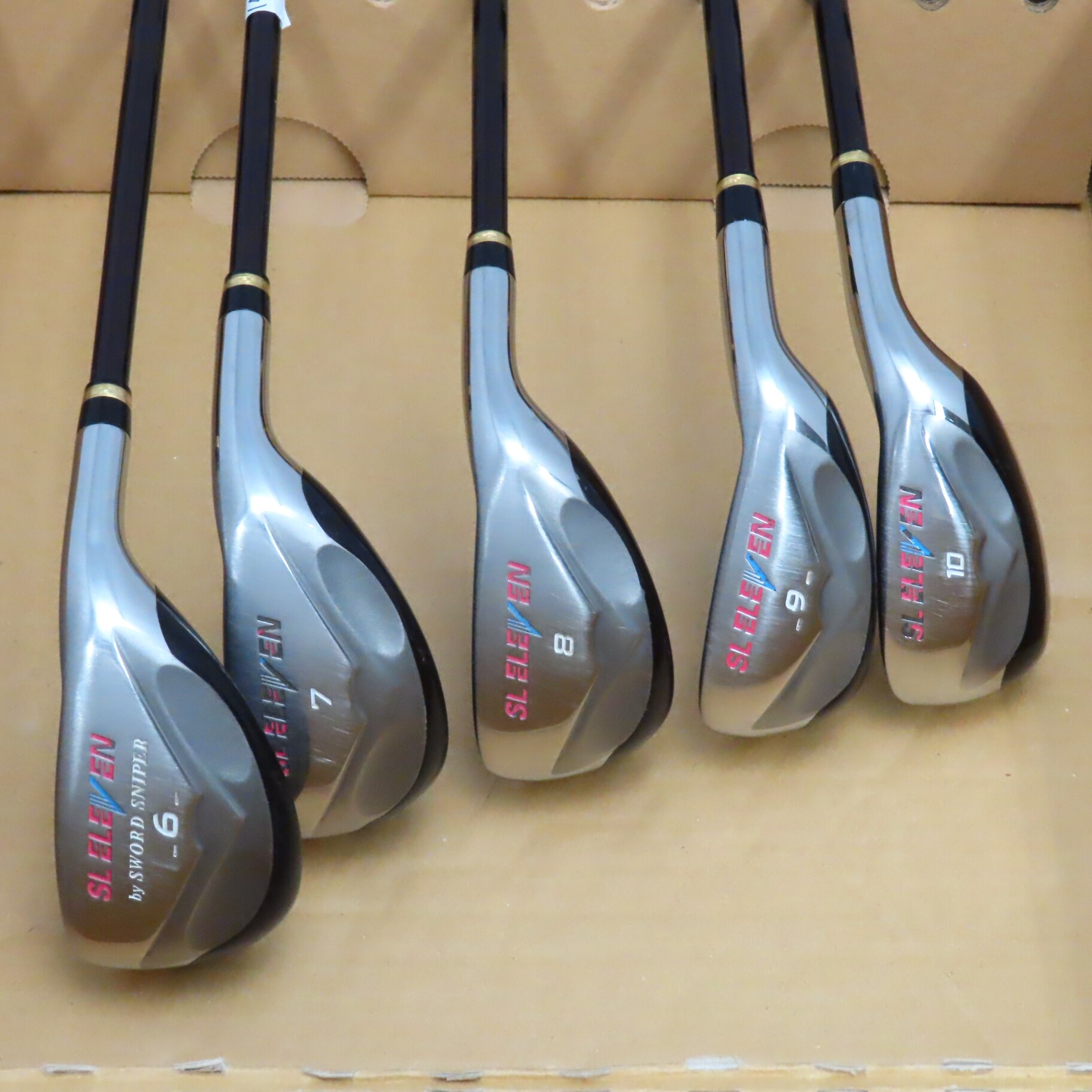 SWORD SNIPER SL ELEVEN レディース アイアン 7本セット 中古】SL ELEVEN by SWORD SNIPER アイアン SL ELEVEN SWORD 24 L CD