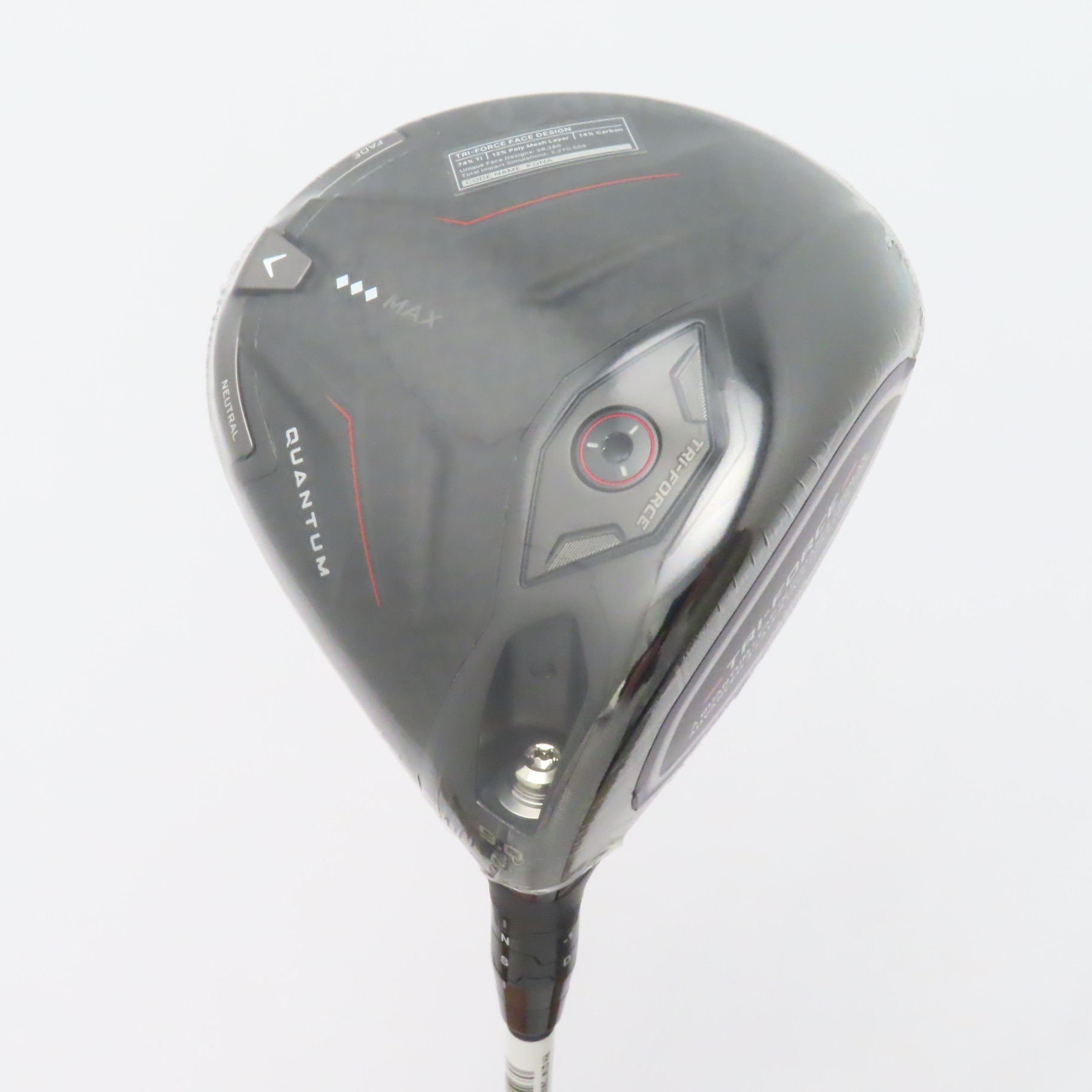 中古】QUANTUM トリプルダイヤモンド MAX ドライバー VENTUS TR BLUE 6