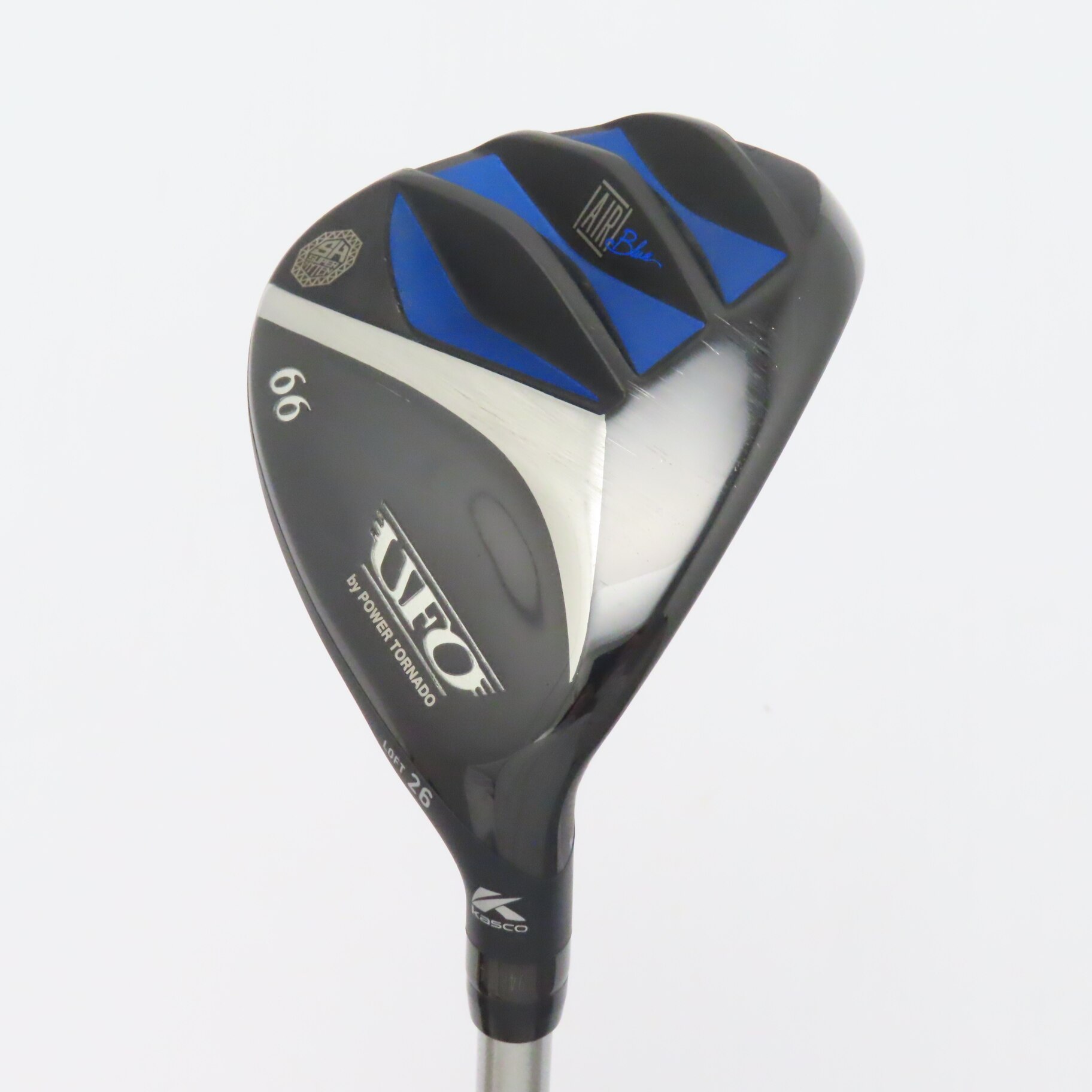 未使用品　展示品　キャスコ　UFO　ユーティリティ　66　R　26度 中古】UFO by POWER TORNADO AIR Blue ユーティリティ Falcon Shaft