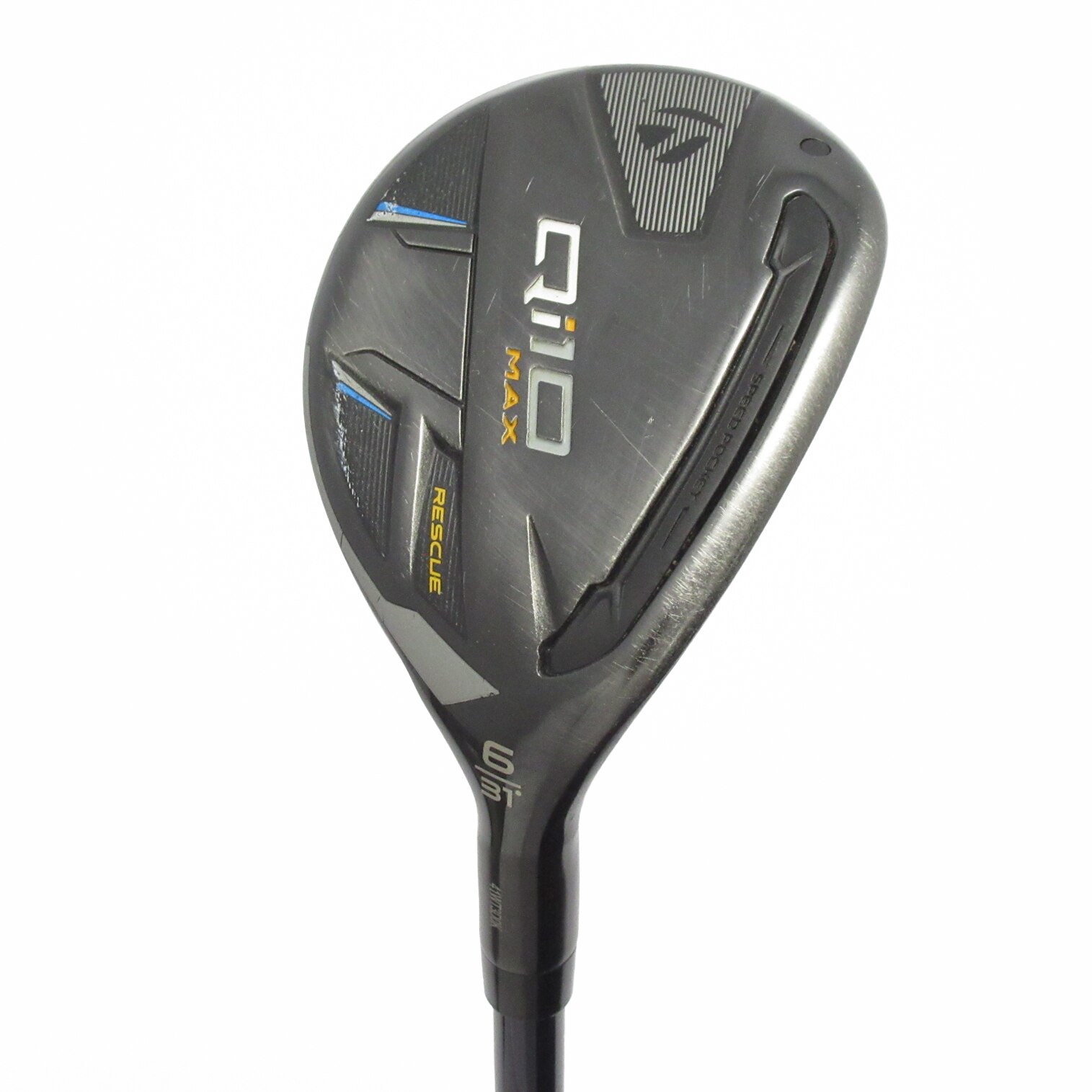 中古】Qi10 MAX レスキュー ユーティリティ Diamana Blue TM60 31 R CD