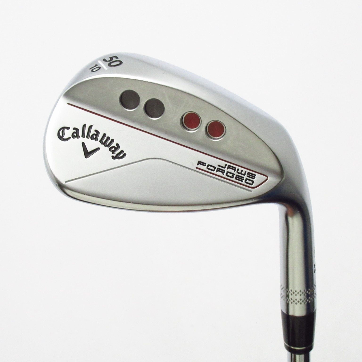中古】JAWS FORGED クロムメッキ仕上げ ウェッジ N.S.PRO MODUS3 TOUR