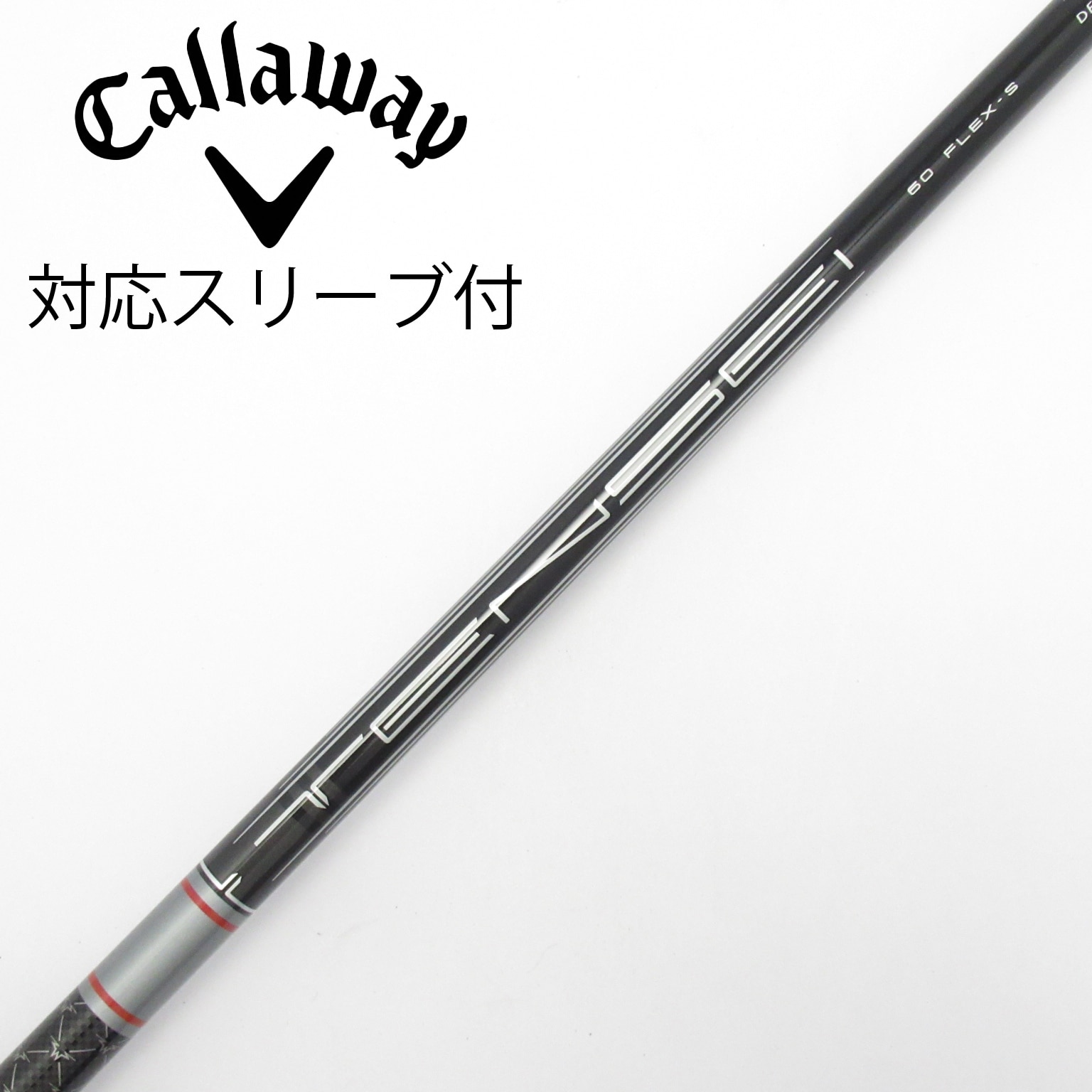 キャロウェイスリーブ付　Tensei 5R 中古】純正シャフト ドライバー用_スリーブ付 TENSEI GRAY 60 for