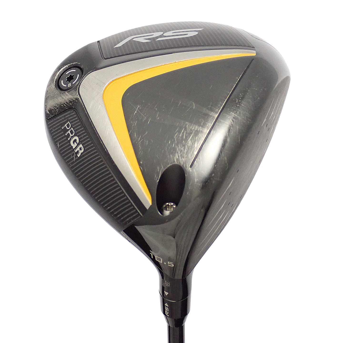 中古】RS JUST ドライバー Diamana FOR PRGR BLACK 10.5 SR D
