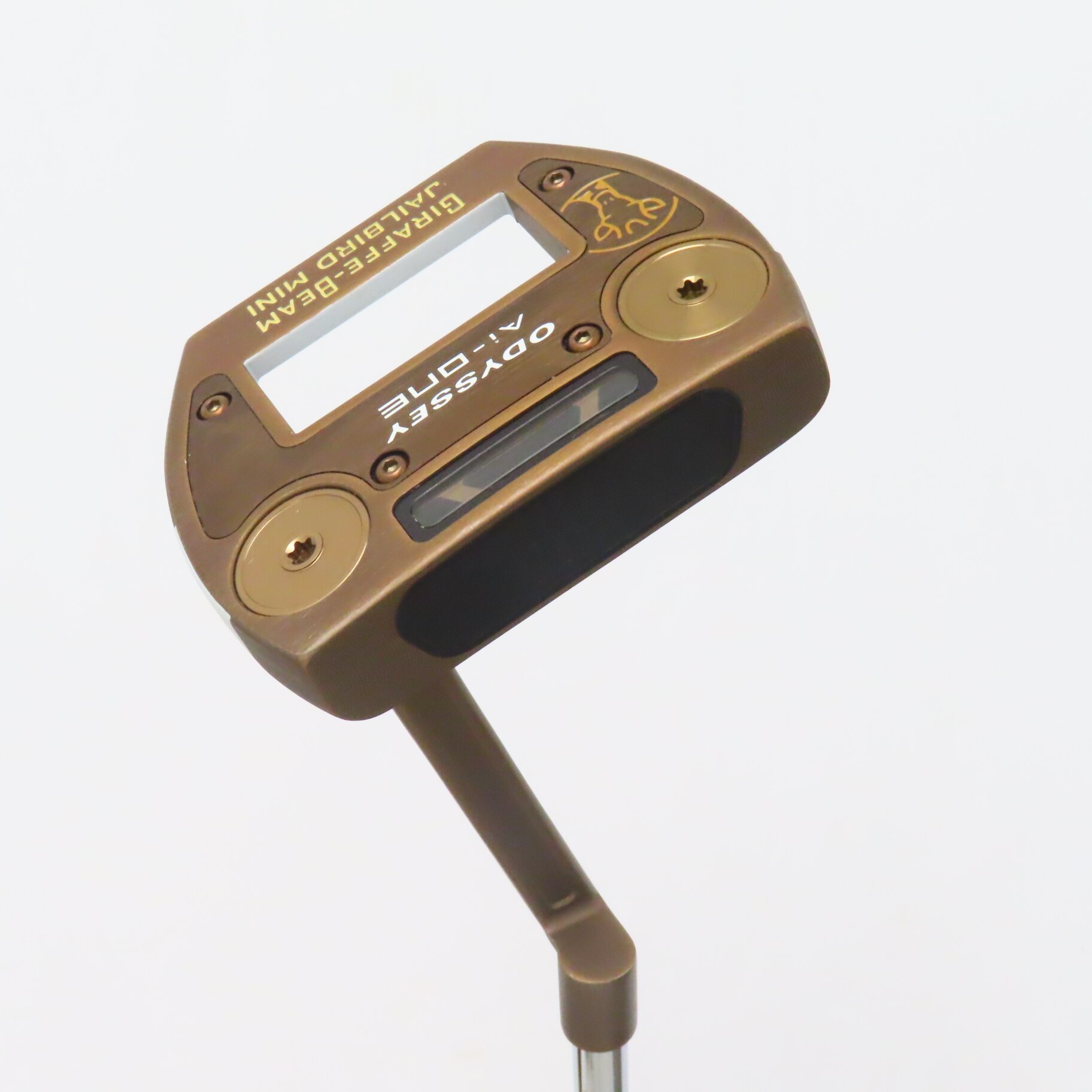 中古】Ai-ONE GIRAFFE-BEAM JAILBIRD MINI パター スチールシャフト
