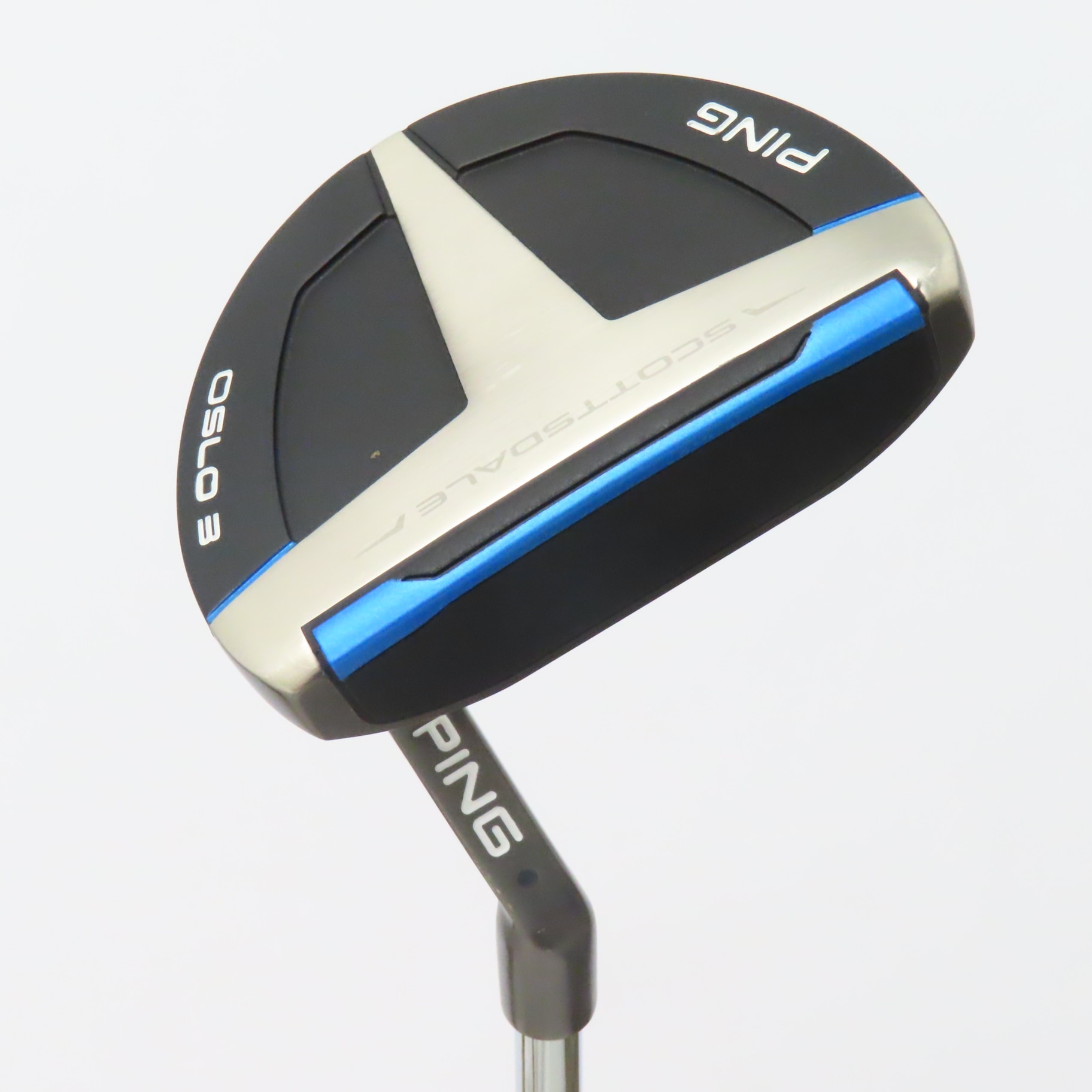 【美品】PING スコッツデール オスロ3 [34インチ] 中古】スコッツデール オスロ 3(2025) パター スチールシャフト 計測
