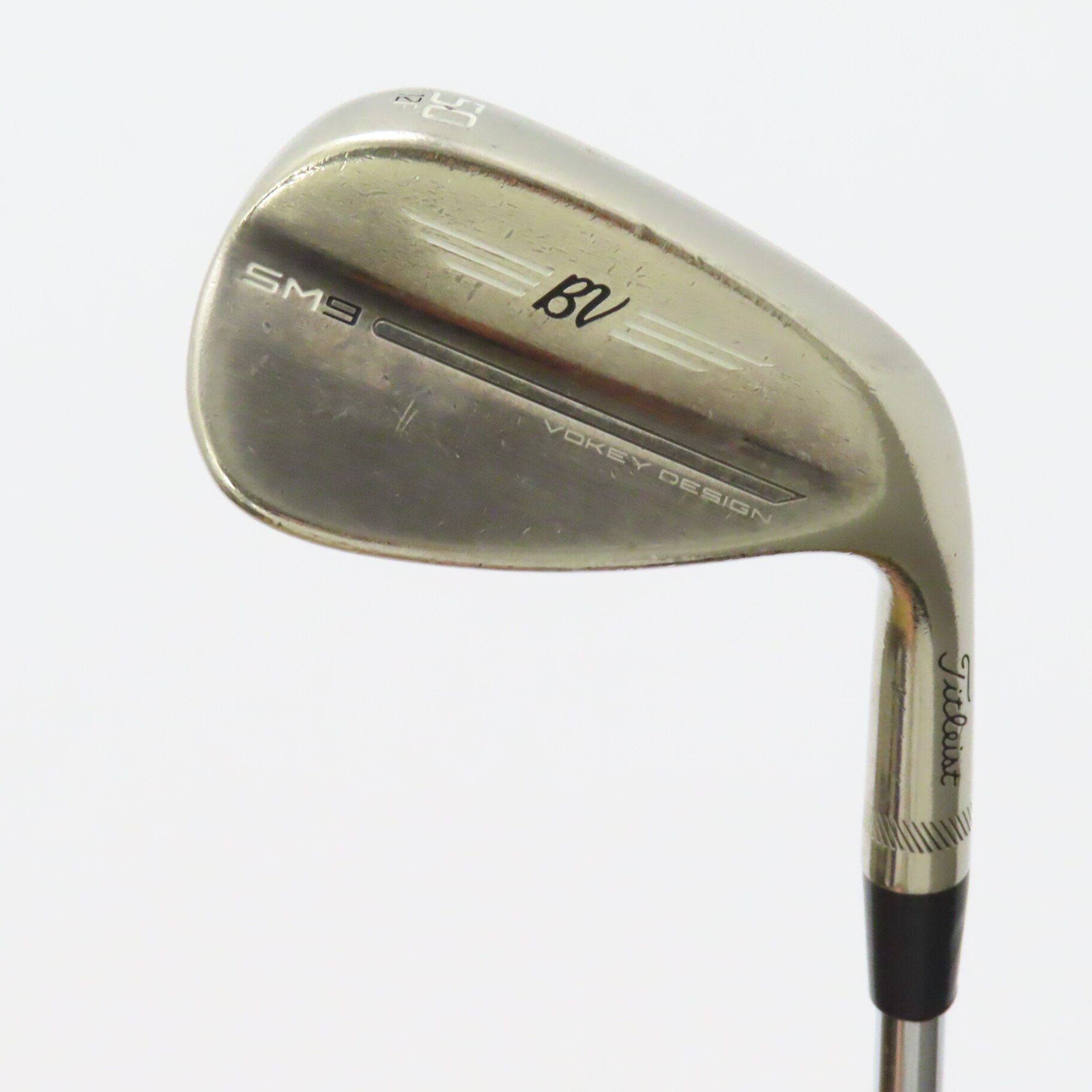 【中古】　ボーケイSM9ウェッジ　58°（12D） 中古】ボーケイ SM9 BRASHED STEEL ウェッジ Dynamic Gold 50-12 WEDGE