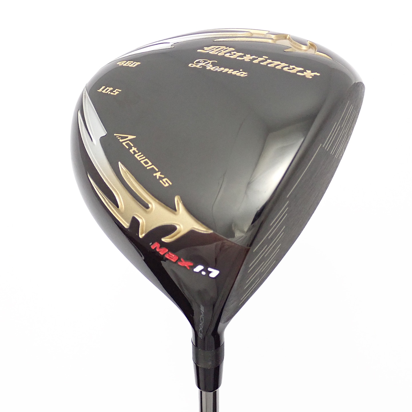 中古】ActworksMaximaxPremiaBK MAX1.7 ドライバー GOLD DRACON 飛匠