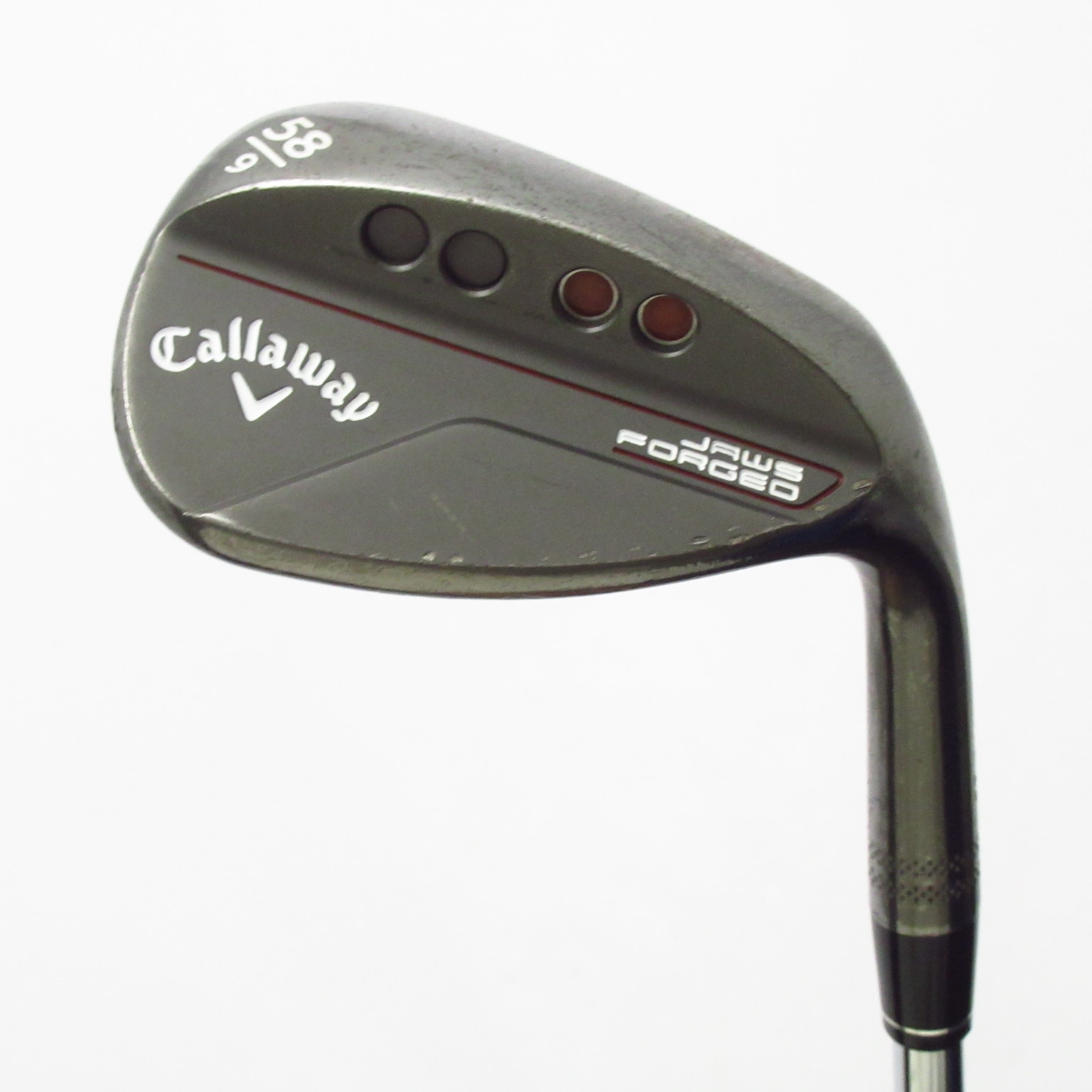 中古】JAWS FORGED チャコールブラック仕上げ ウェッジ Dynamic Gold