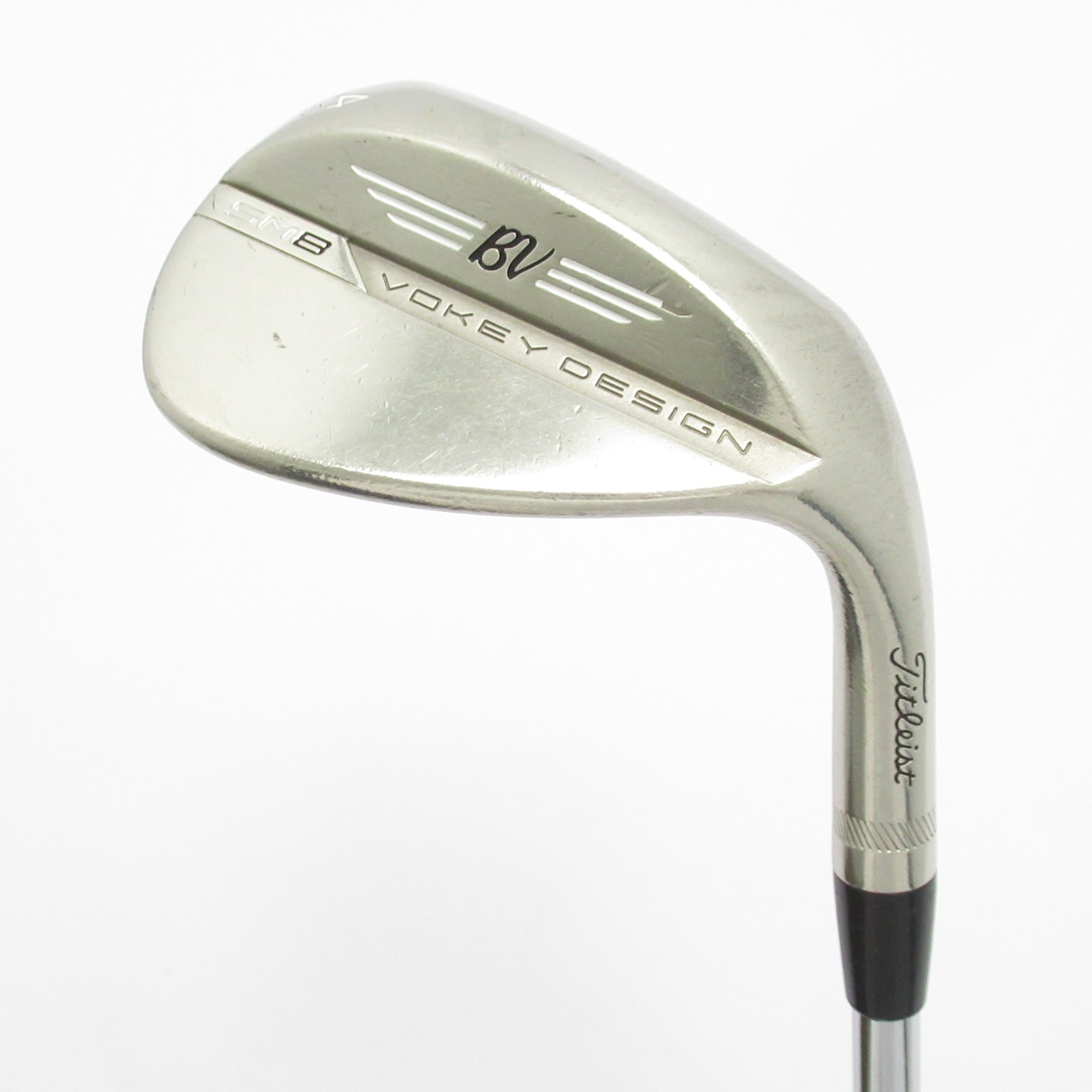 中古】ボーケイデザイン SM8 ブラッシュドスチール ウェッジ スチール