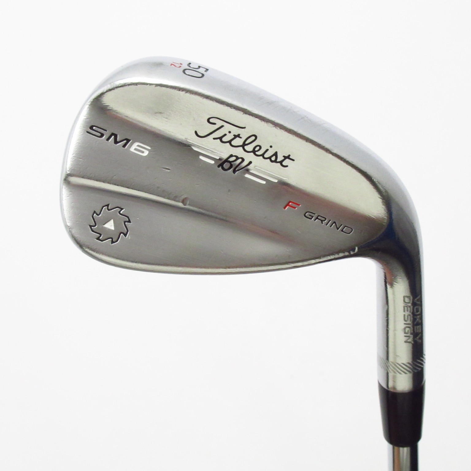 中古】Vokey SM6 ﾂｱｰｸﾛｰﾑ F GRIND ウェッジ (タイトリスト) ボーケイ