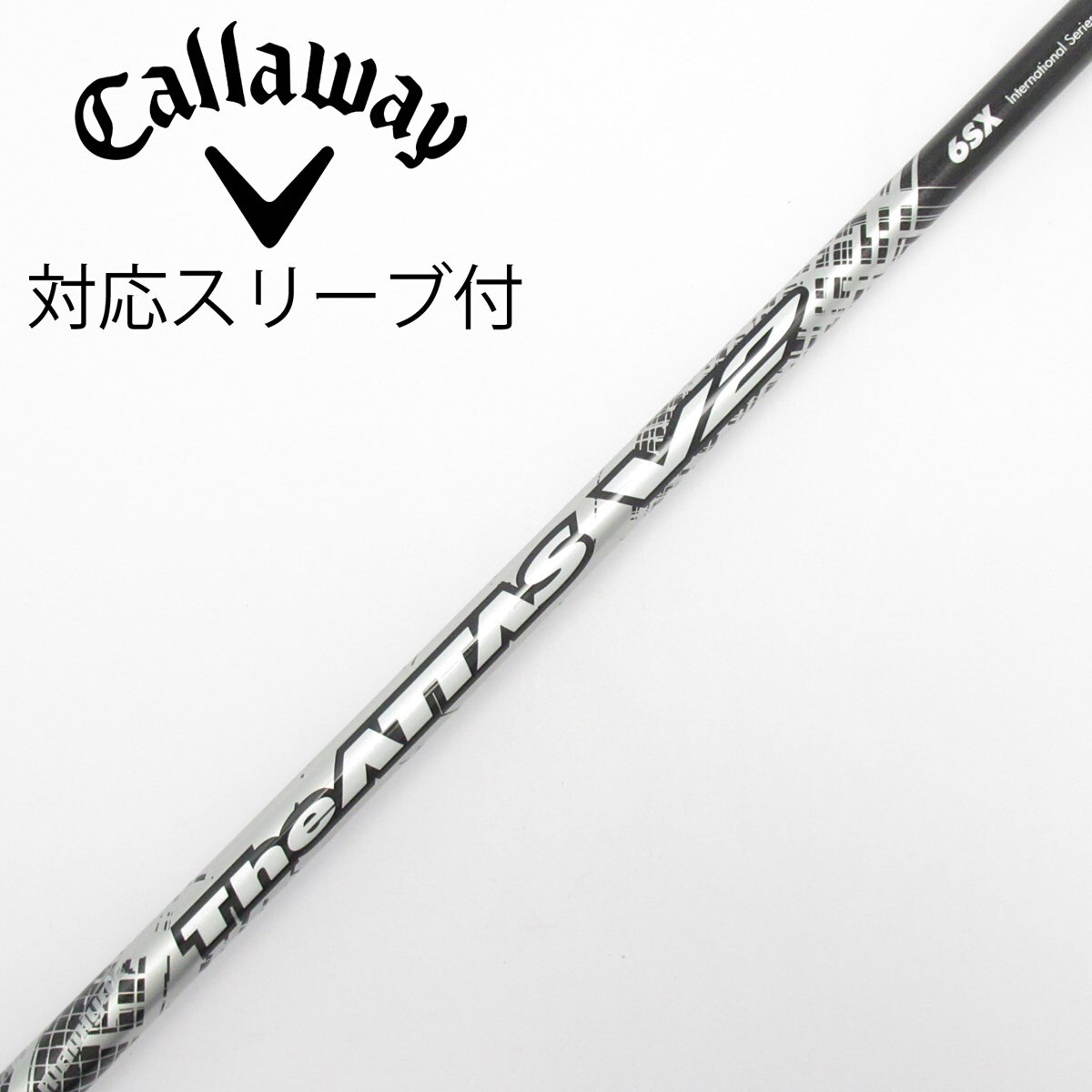 中古品USTMamiyaJapan TheATTAS V2 6SRスリーブ付き 中古】THE ATTAS V2 フェアウェイウッド用_スリーブ付 THE ATTAS V2 6