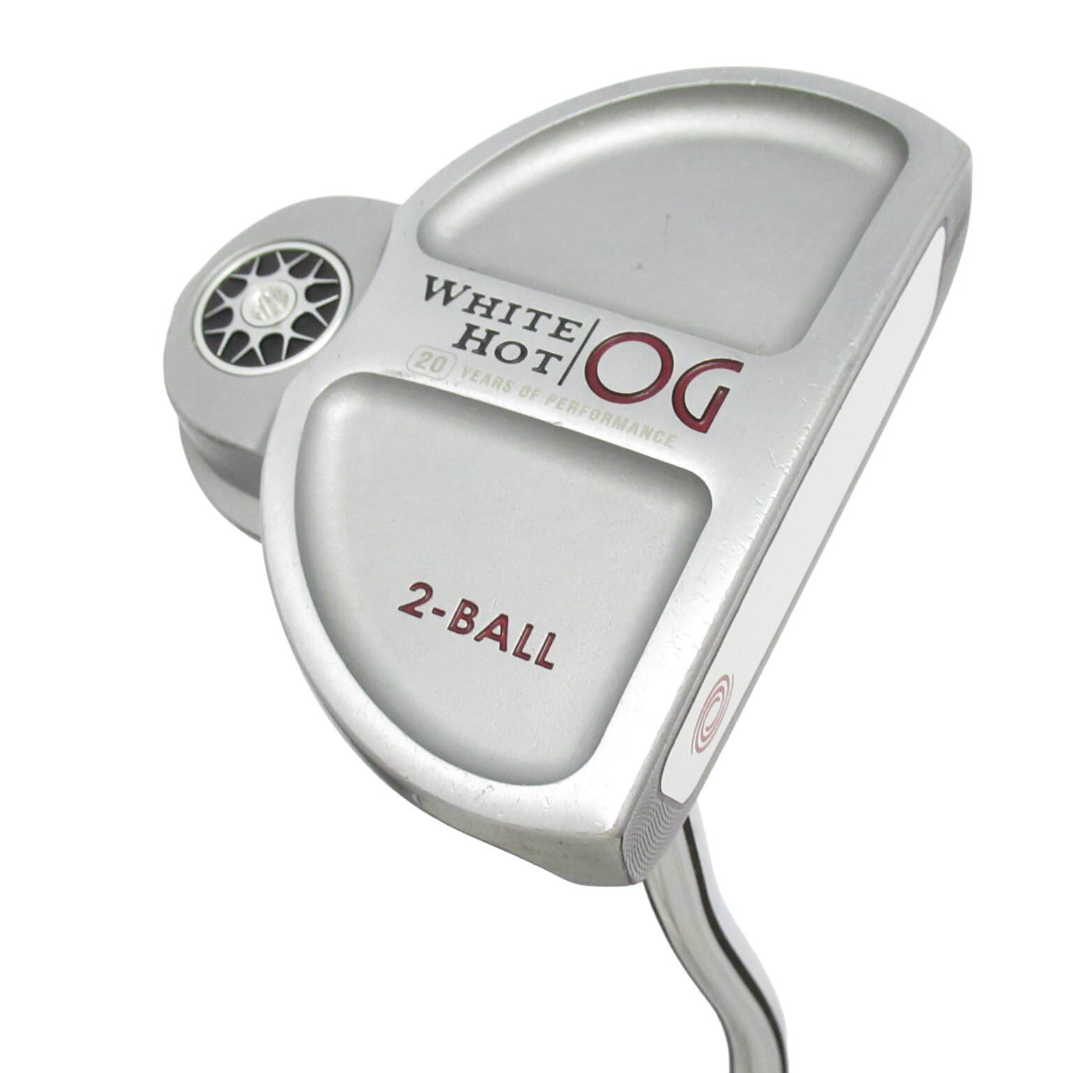 中尺 WHITE STEEL 2BALL パター 2ボール ホワイトホット ホワイト