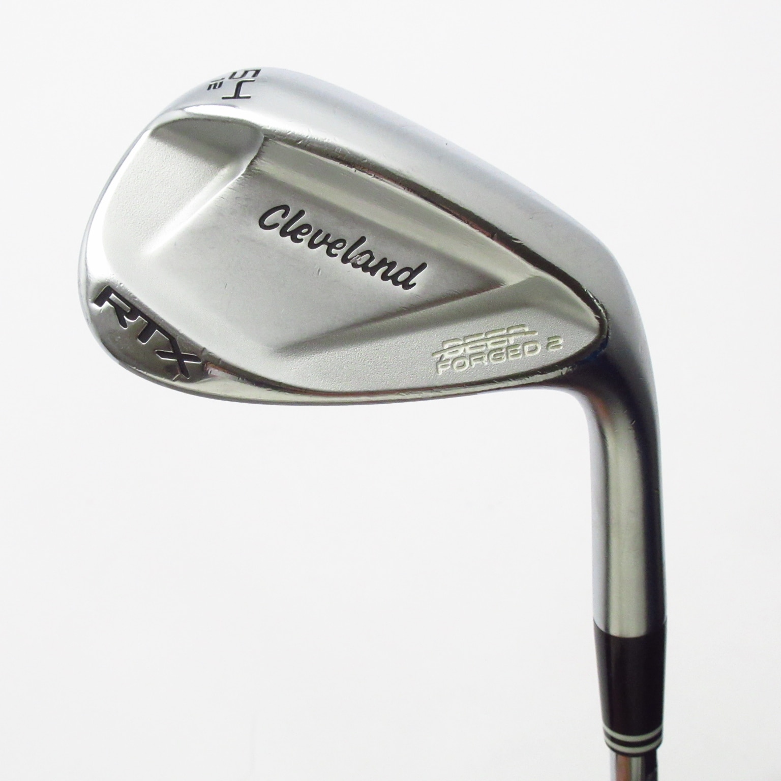 Cleveland RTXディープフォージド2 54度 12度 中古】RTX DEEP FORGED2 ウェッジ スチールシャフト 54-12 判別不能 CD