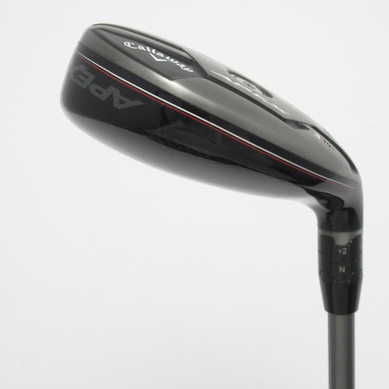 【状態良好・短尺】APEX 2021 5U 24°×MC 80S（実測97cm） 中古】APEX UT(2021) ユーティリティ Fujikura MC 80 for Callaway 19