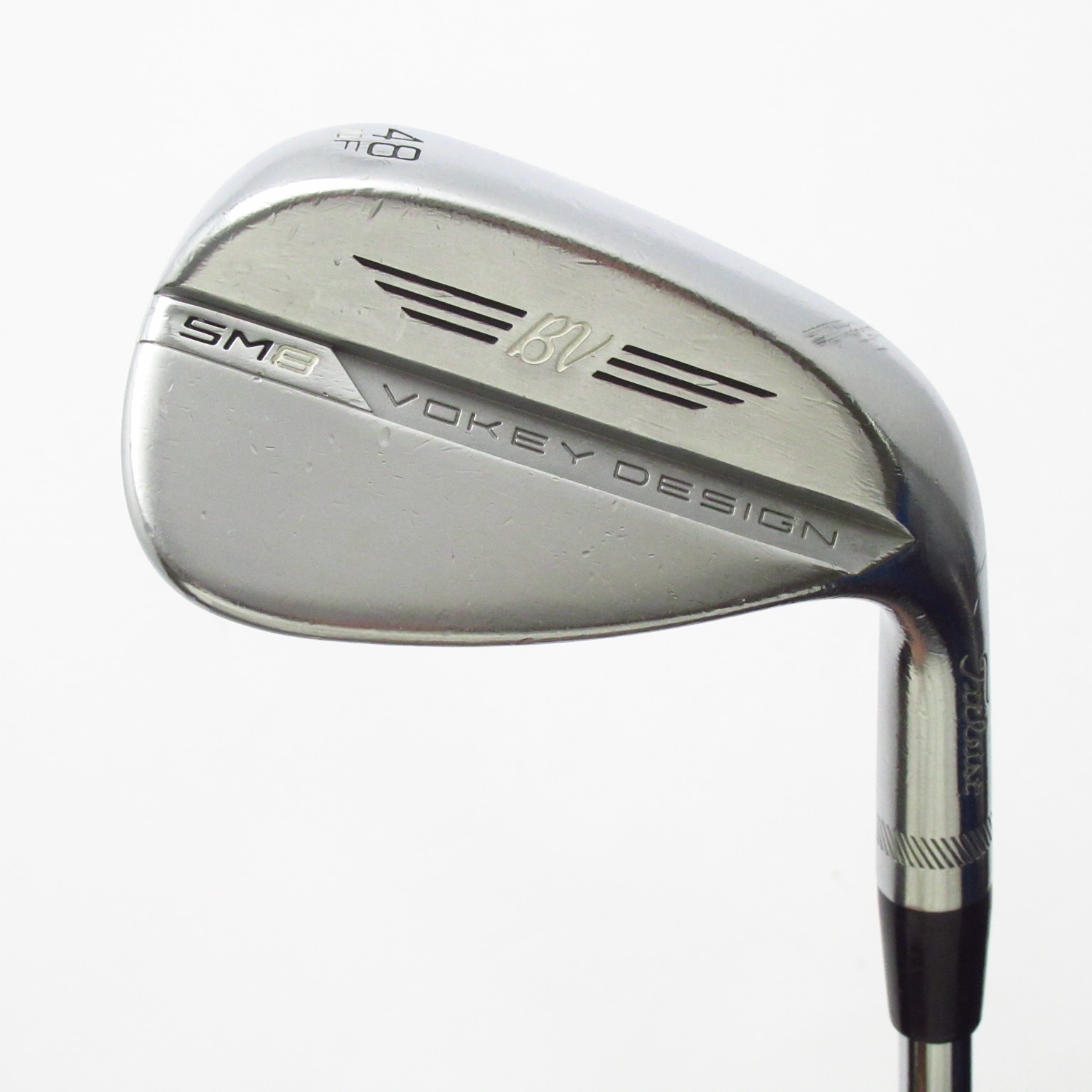 中古】ボーケイ SM8 ツアークローム ウェッジ スチールシャフト 48-10