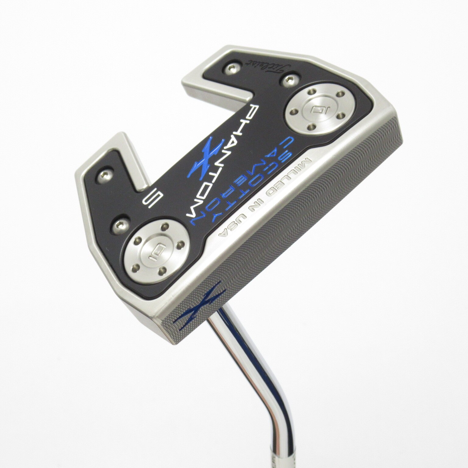 中古】ファントム X 5 MOTO PSYCBLUE 2021 パター スチールシャフト