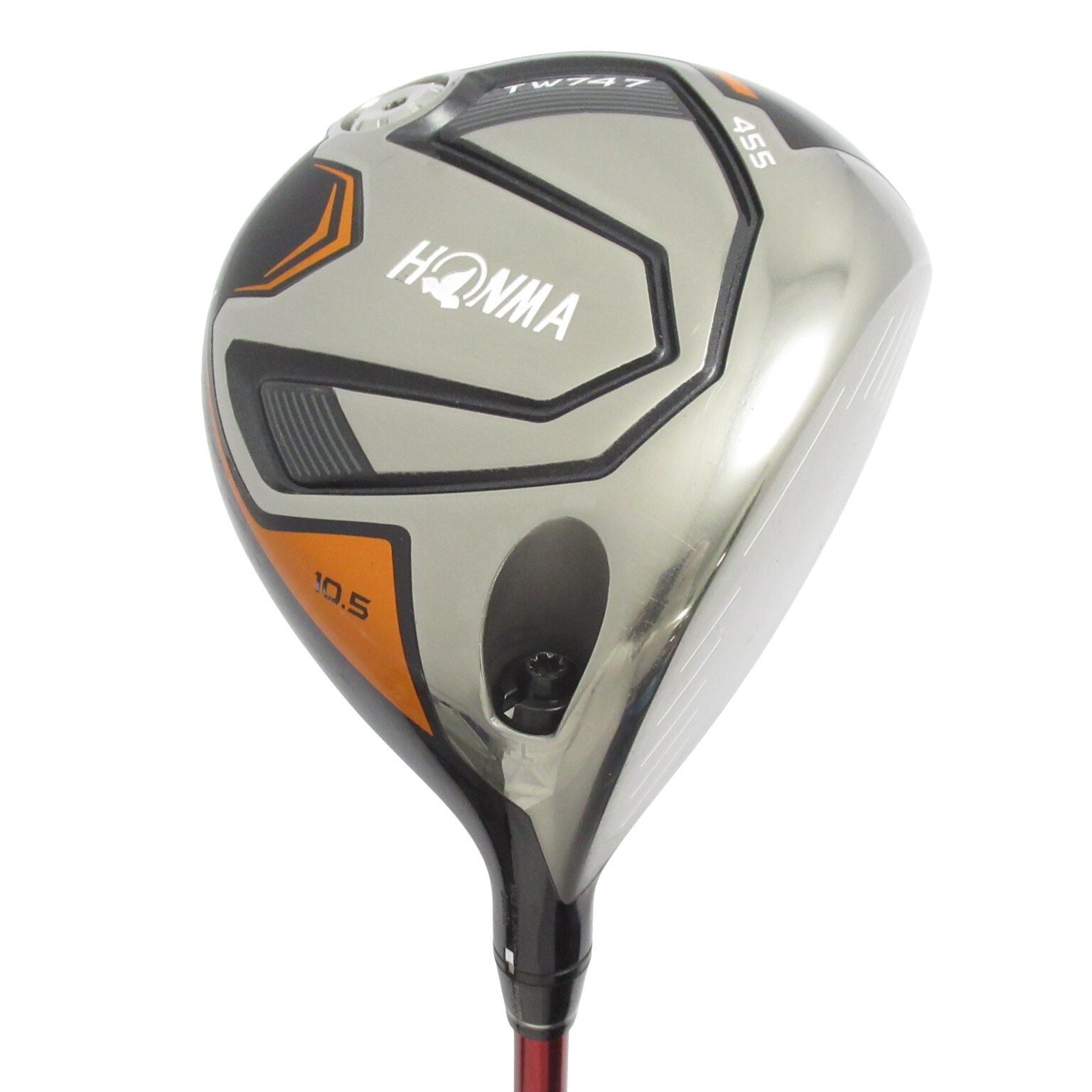 中古】TOURWORLD TW747 455 ドライバー (本間ゴルフ) ツアーワールド
