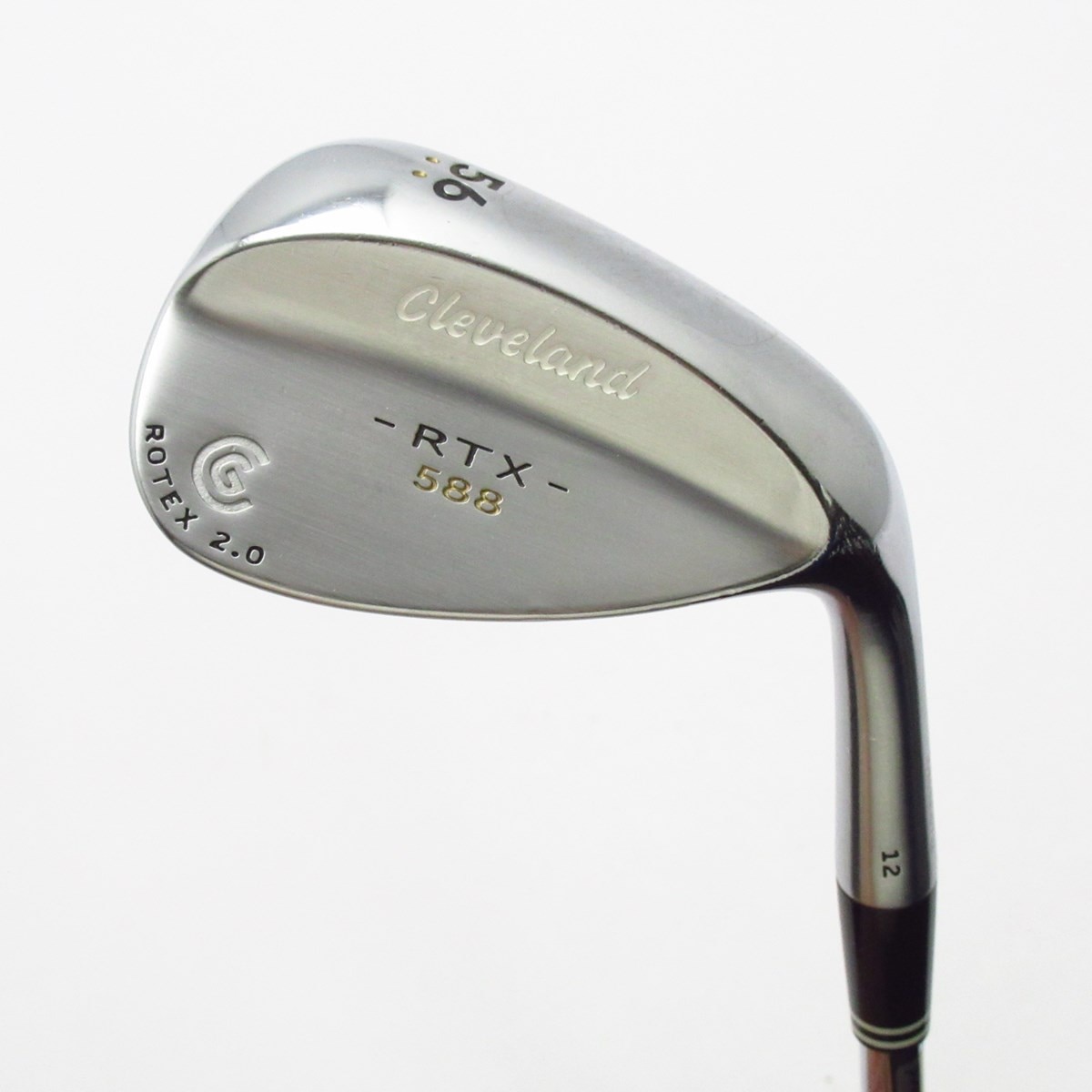 中古美品 クリーブランドウェッジ　588 RTX 2.0  58° nspro 950gh 中古】588 RTX 2.0 TOUR SATIN ウェッジ N.S.PRO 950GH 56-12 S CD