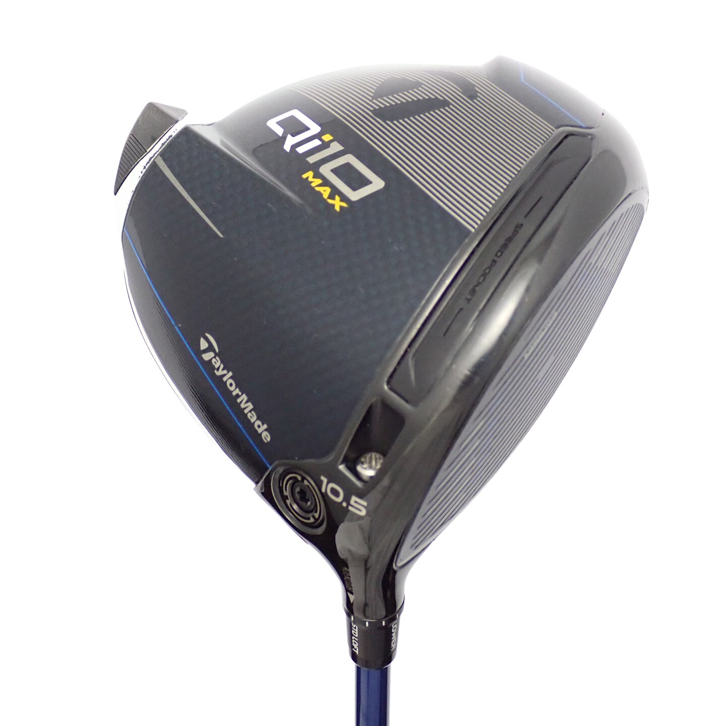 中古】Qi10 MAX LITE ドライバー SPEEDER NX BLUE for TM 10.5 S C