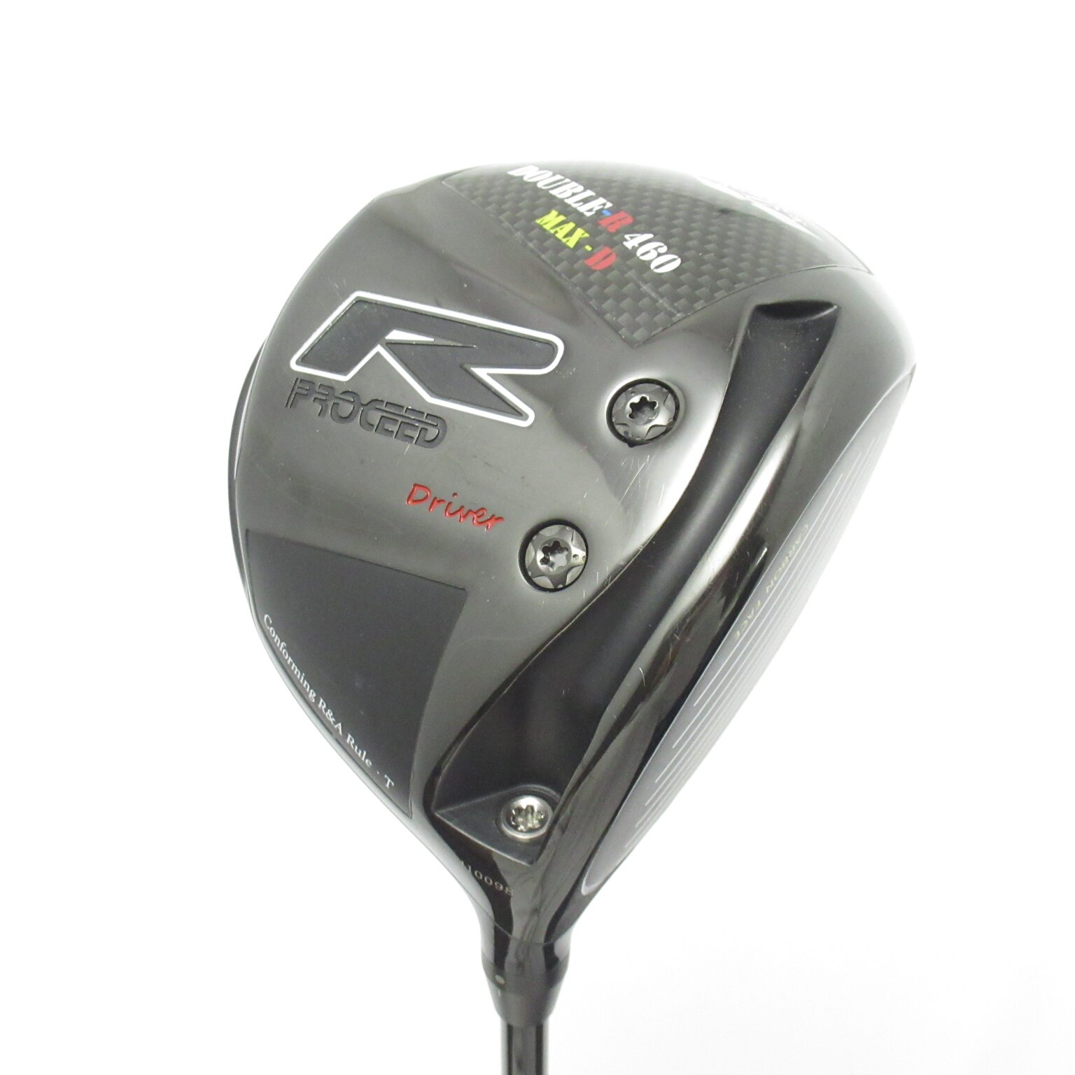 中古】PROCEED DOUBLE-R 460 MAX-D ドライバー カーボンシャフト 10.5