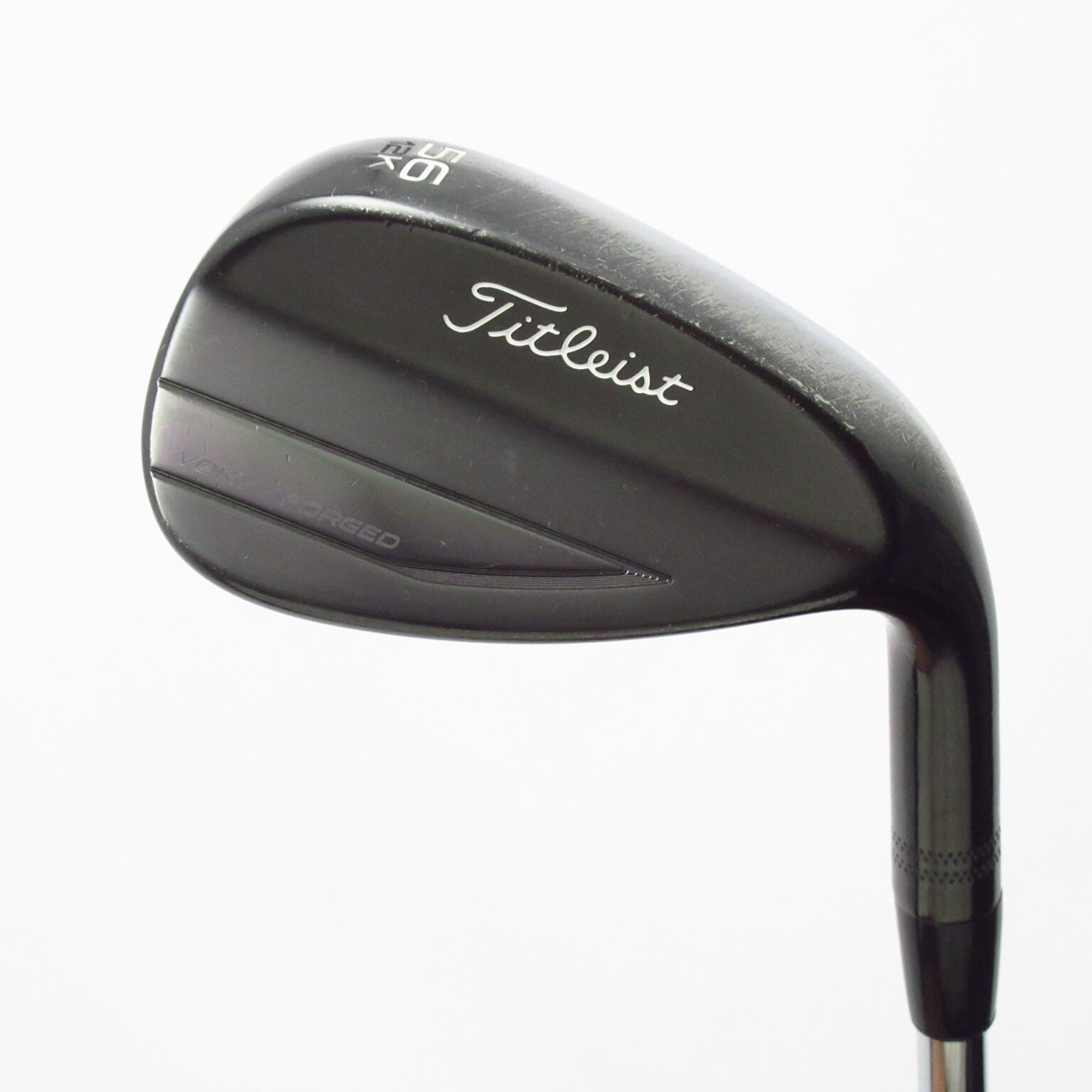 2019 ボーケイ フォージド ウェッジ ブラックPVD 52度&56度 中古】ボーケイ フォージド ブラックPVD ウェッジ スチールシャフト 56