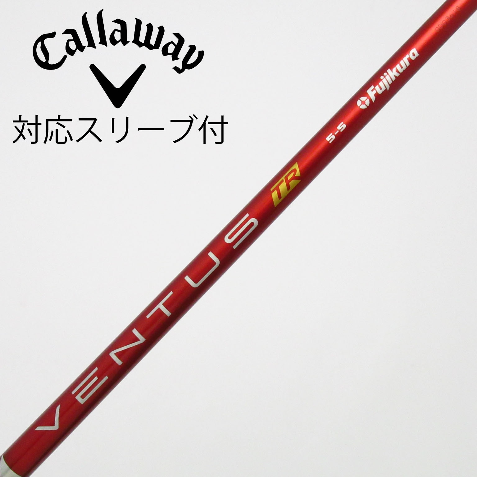 VENTUS TR 5S velocore テーラースリーブ　ドライバー 中古】VENTUS TR RED(VELOCOREあり) ドライバー用_スリーブ付 VENTUS