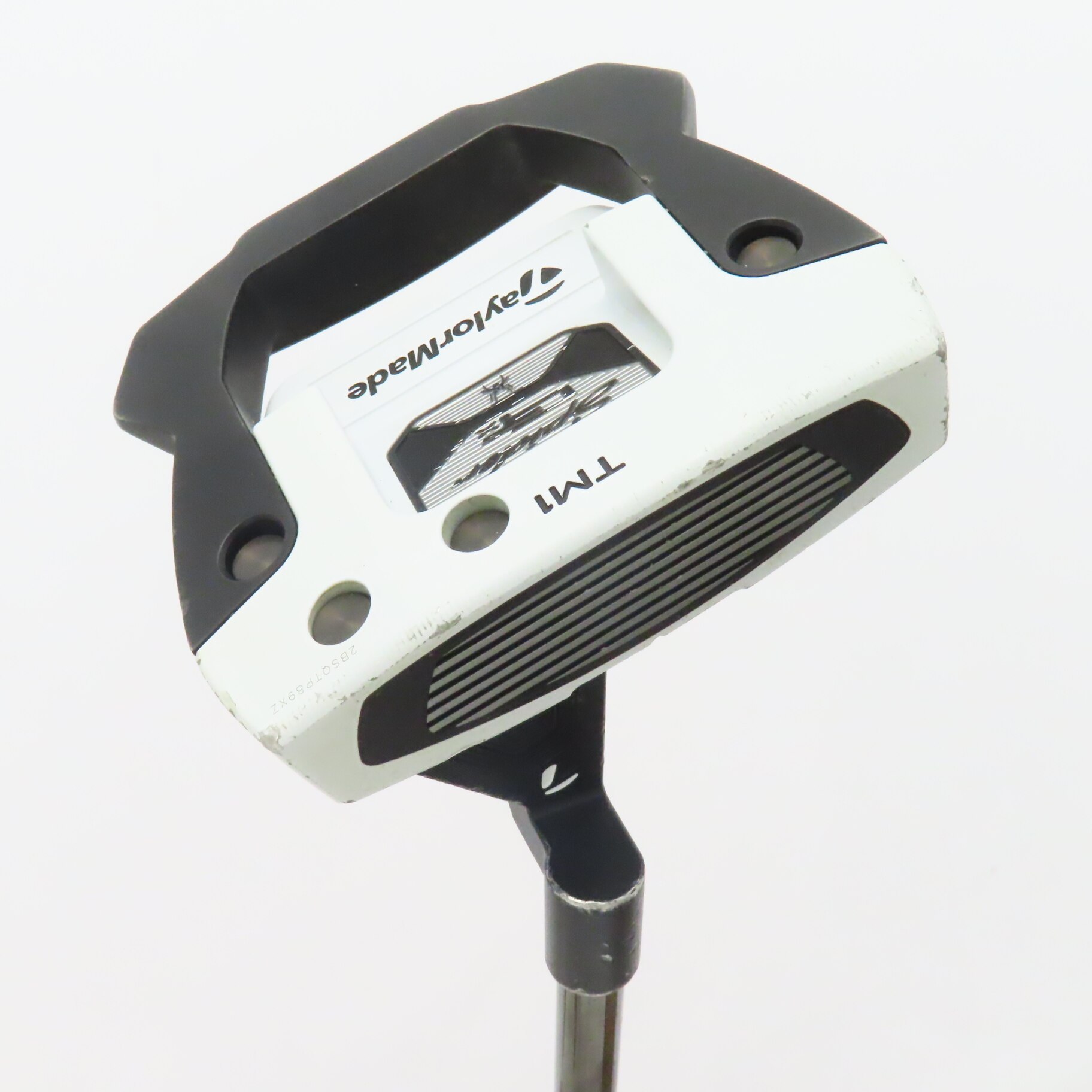 【人気】テーラーメイド スパイダー GTx トラス TM1 ホワイト 33インチ 中古】スパイダー GTX トラスヒール WHITE TM1 パター スチール
