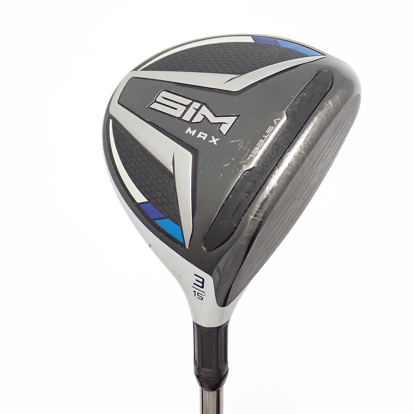 TaylorMade SIM MAX 3Wフェアウェイウッド Sシャフト 中古】SIM マックス フェアウェイウッド カーボンシャフト 15 S CD