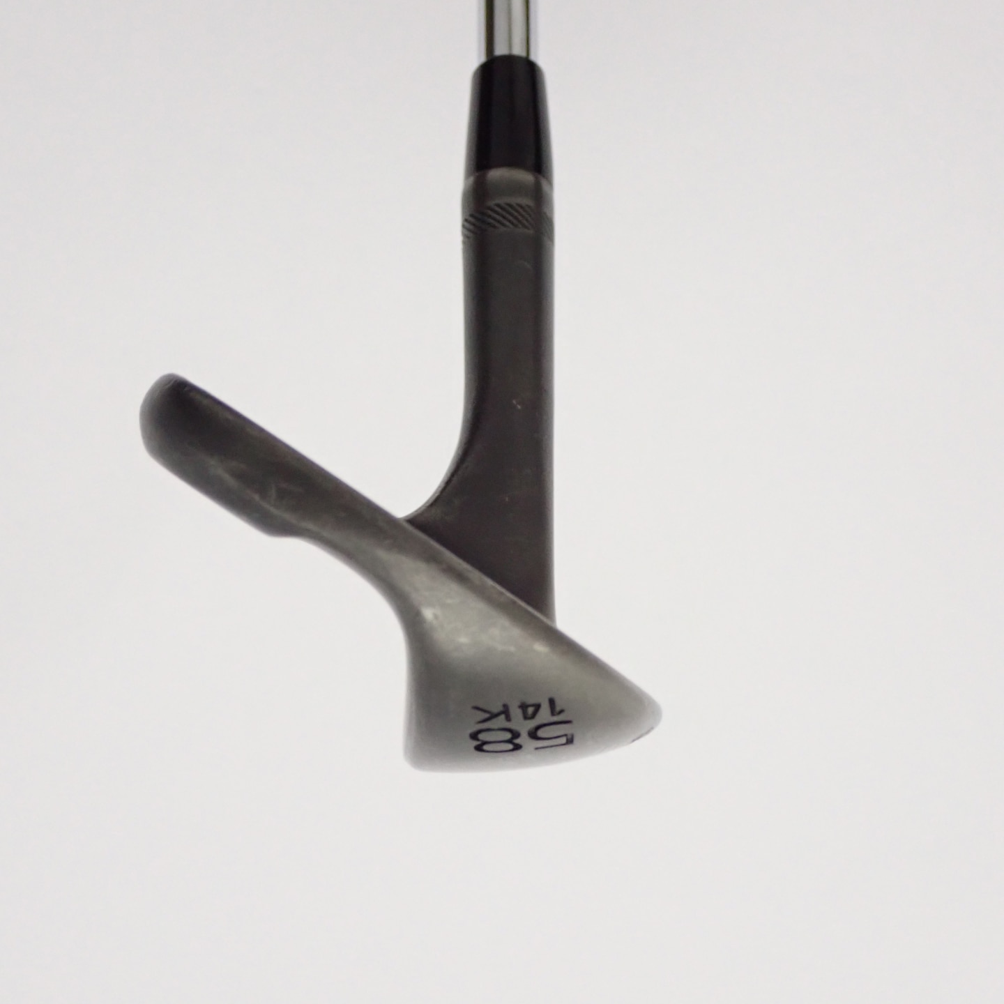 中古】ボーケイ SM7 JET BLACK ウェッジ スチールシャフト 58-14 判別
